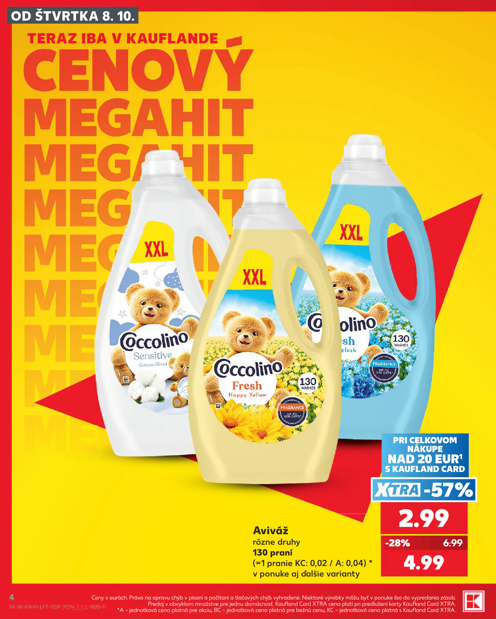 Kaufland Szlovákia KDZ, 4. oldal (okt. 8–14.)