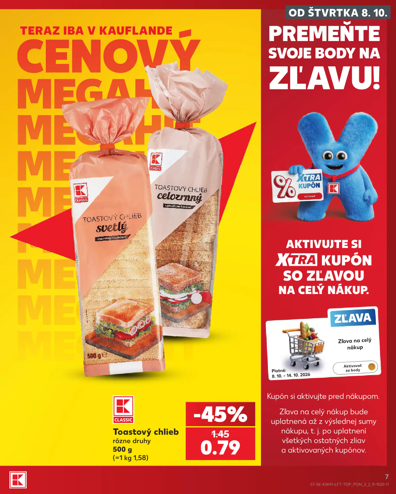 Kaufland Szlovákia KDZ, 7. oldal (okt. 8–14.)