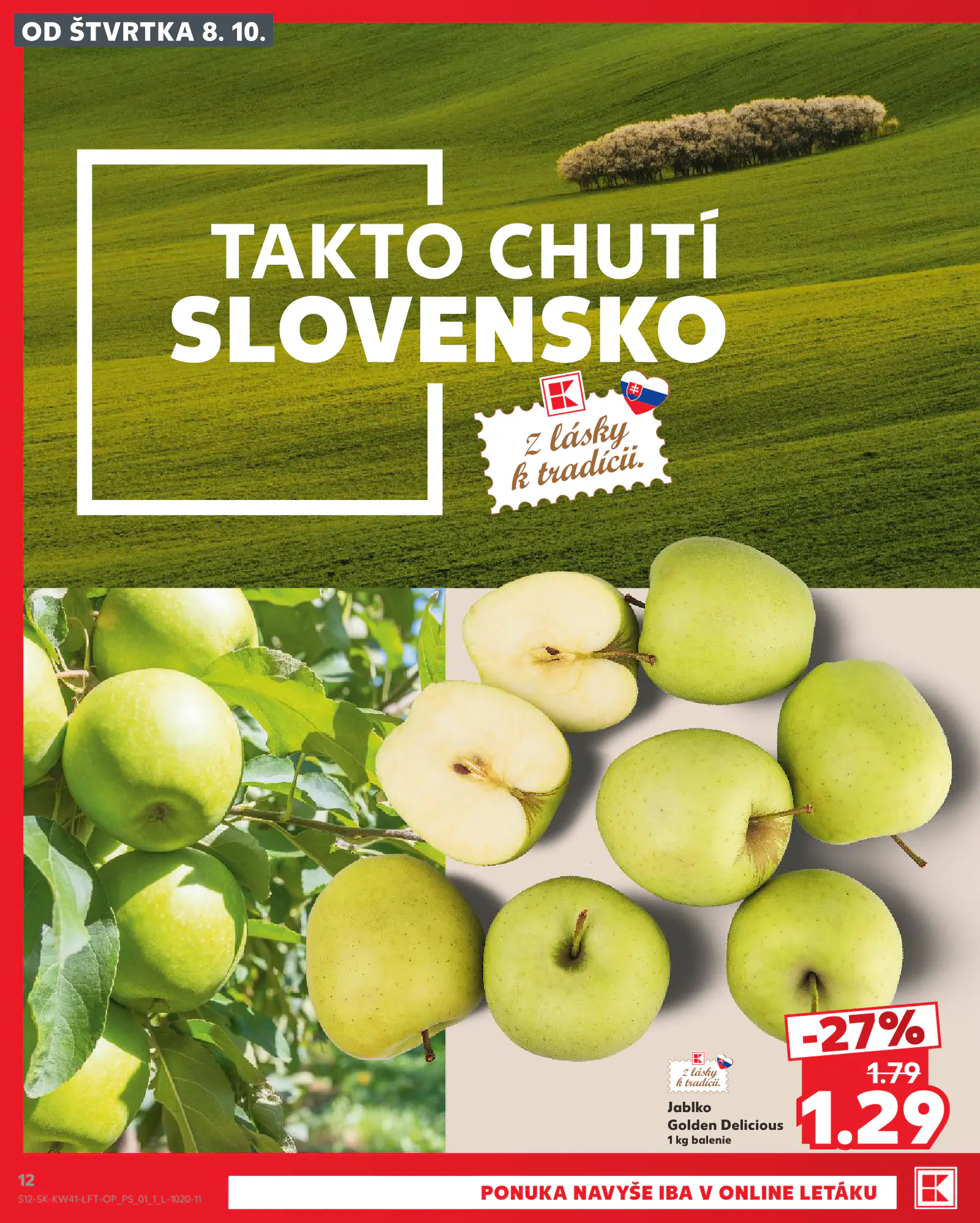 Kaufland Szlovákia KDZ, 12. oldal (okt. 8–14.)
