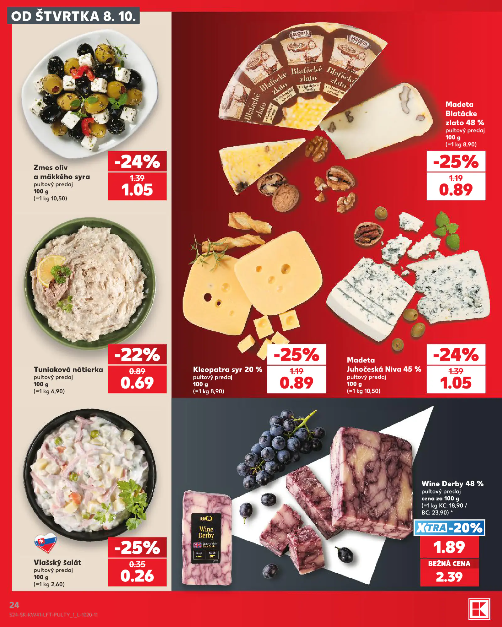 Kaufland Szlovákia KDZ, 24. oldal (okt. 8–14.)