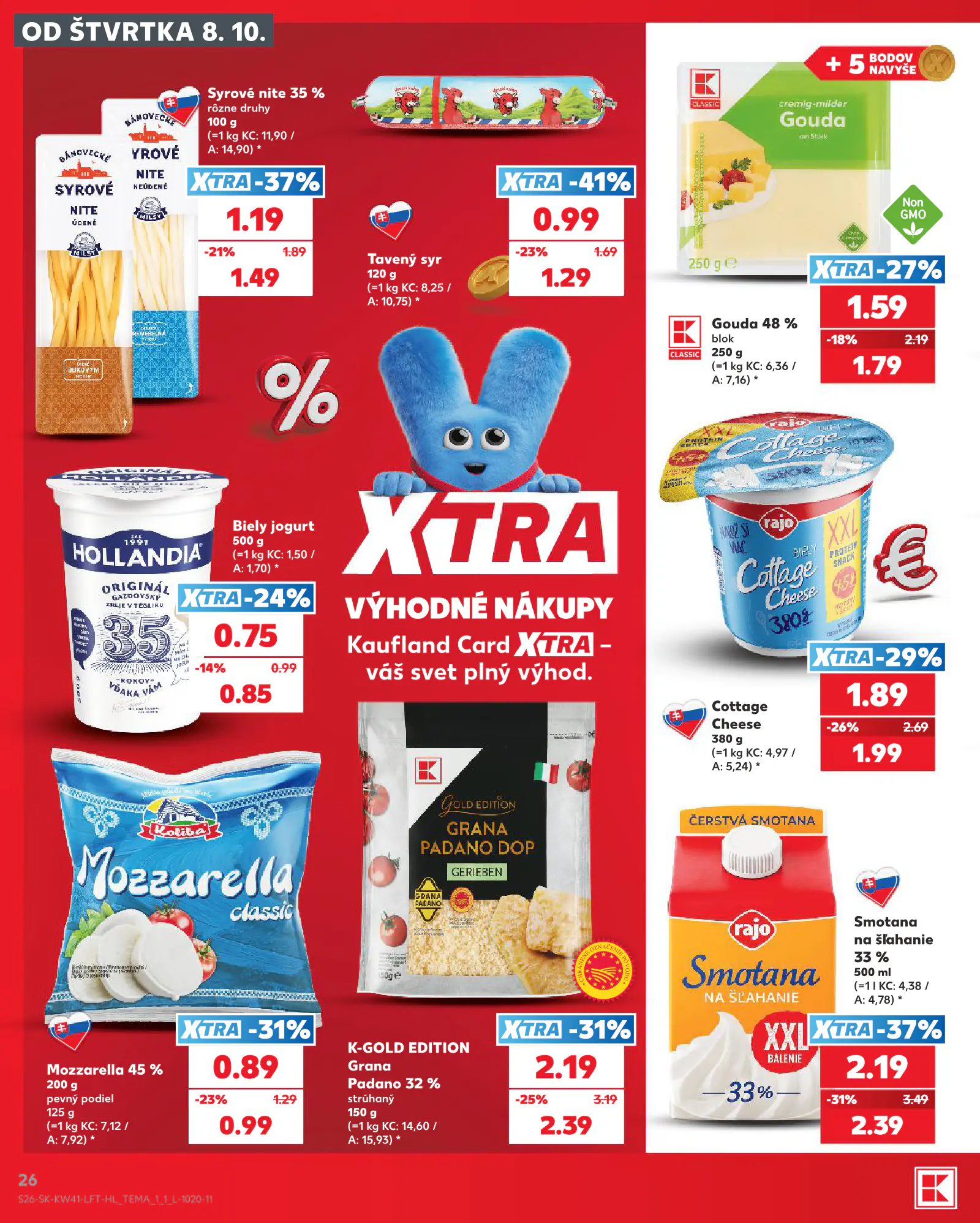 Kaufland Szlovákia KDZ, 26. oldal (okt. 8–14.)