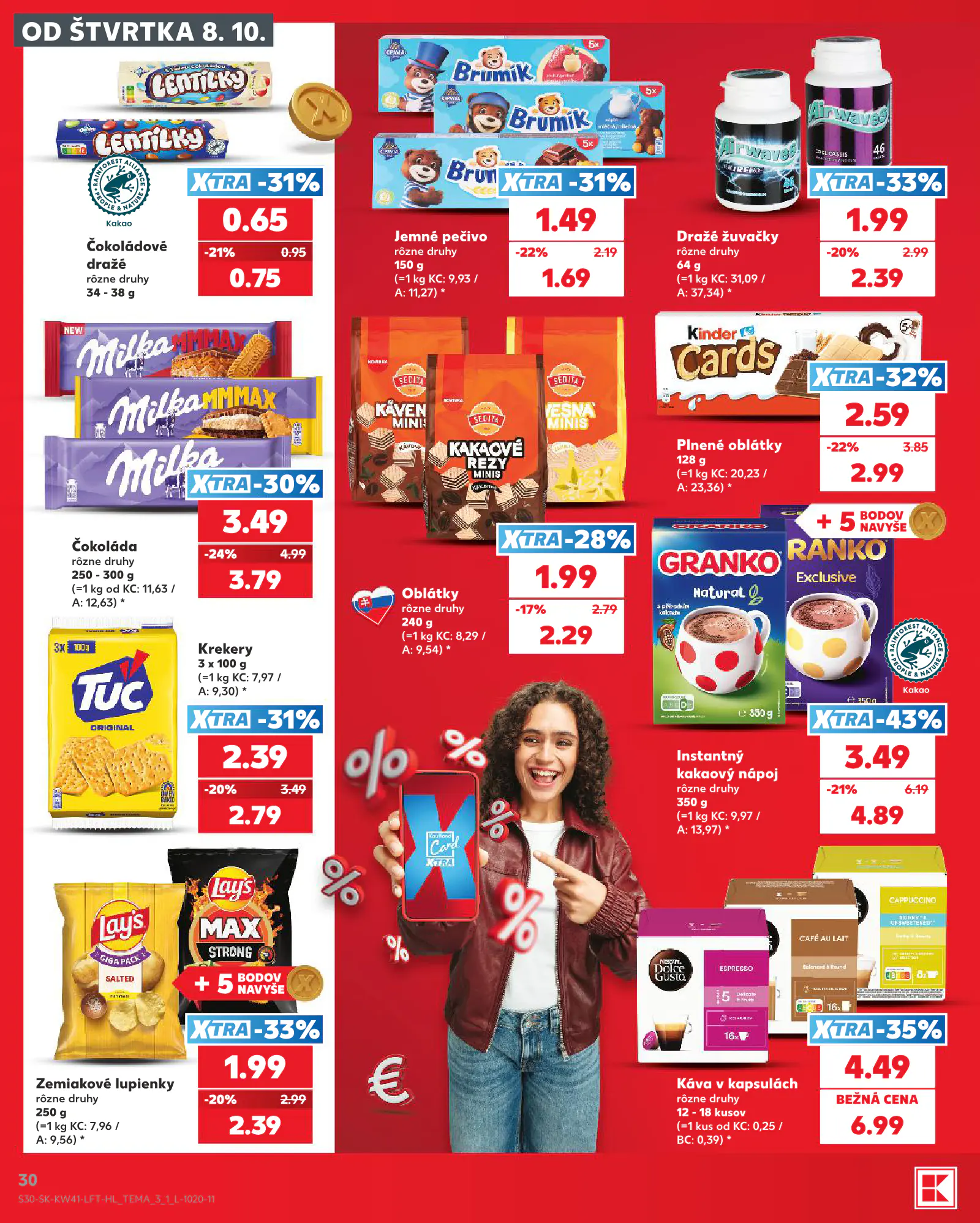 Kaufland Szlovákia KDZ, 30. oldal (okt. 8–14.)