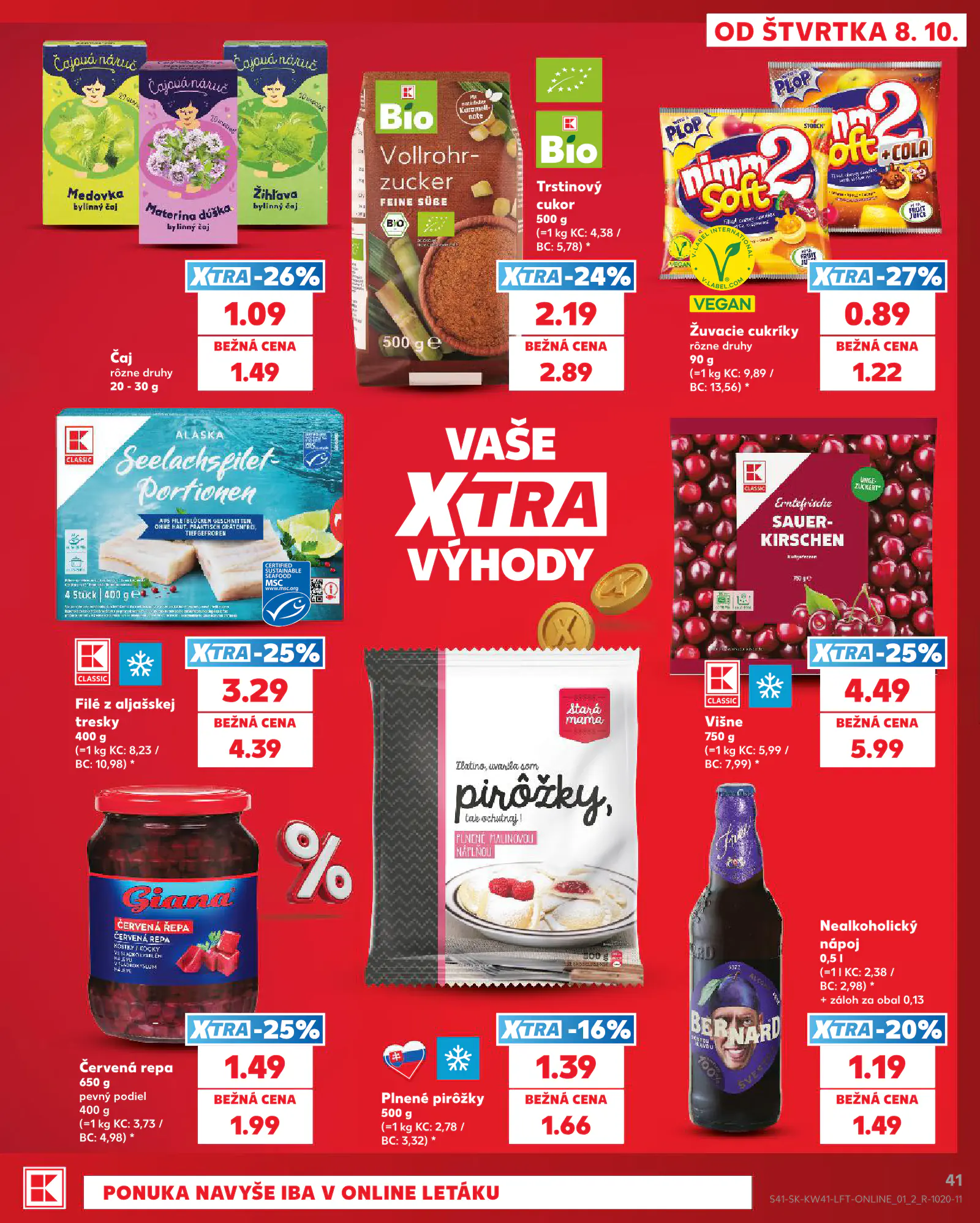 Kaufland Szlovákia KDZ, 41. oldal (okt. 8–14.)