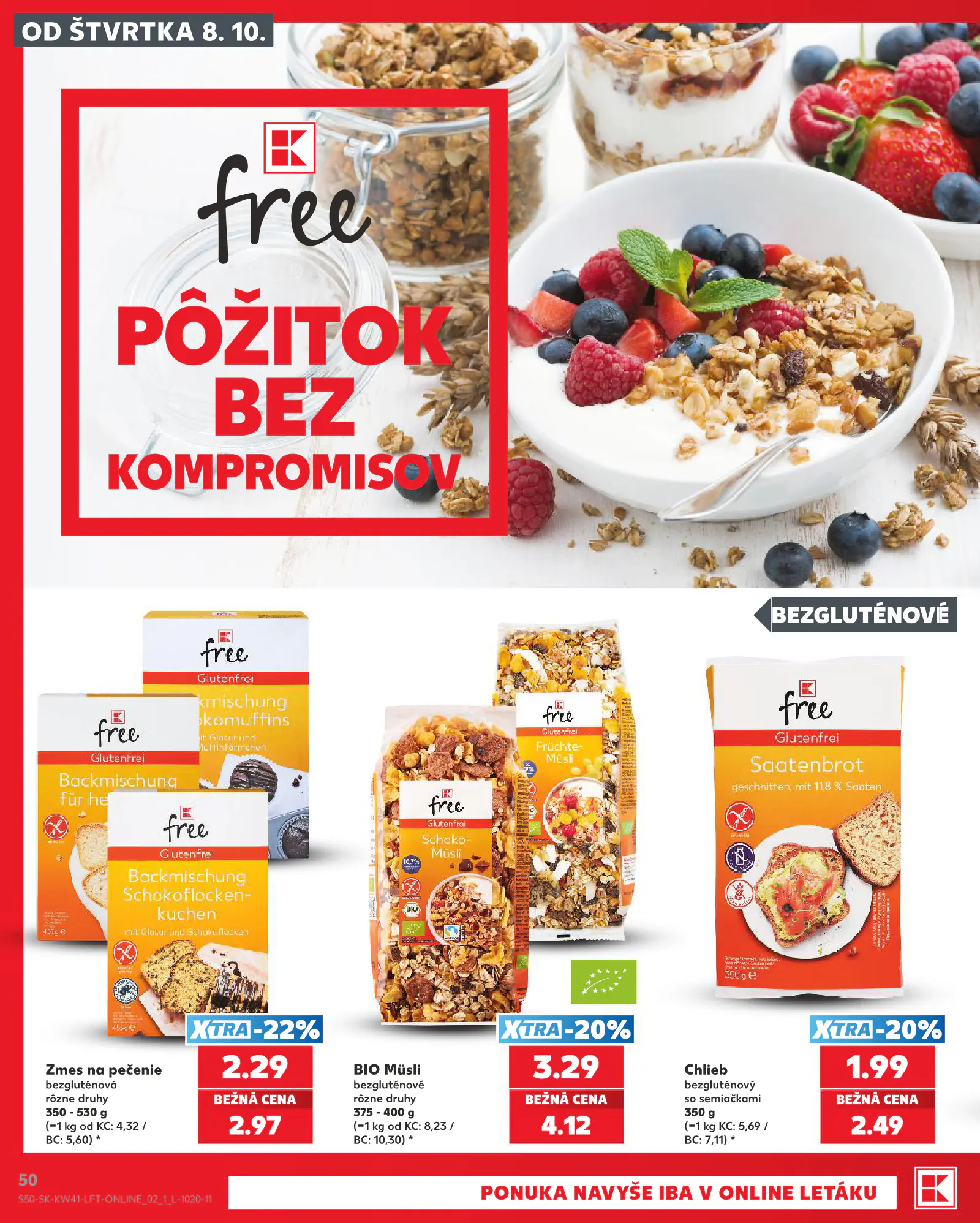 Kaufland Szlovákia KDZ, 50. oldal (okt. 8–14.)