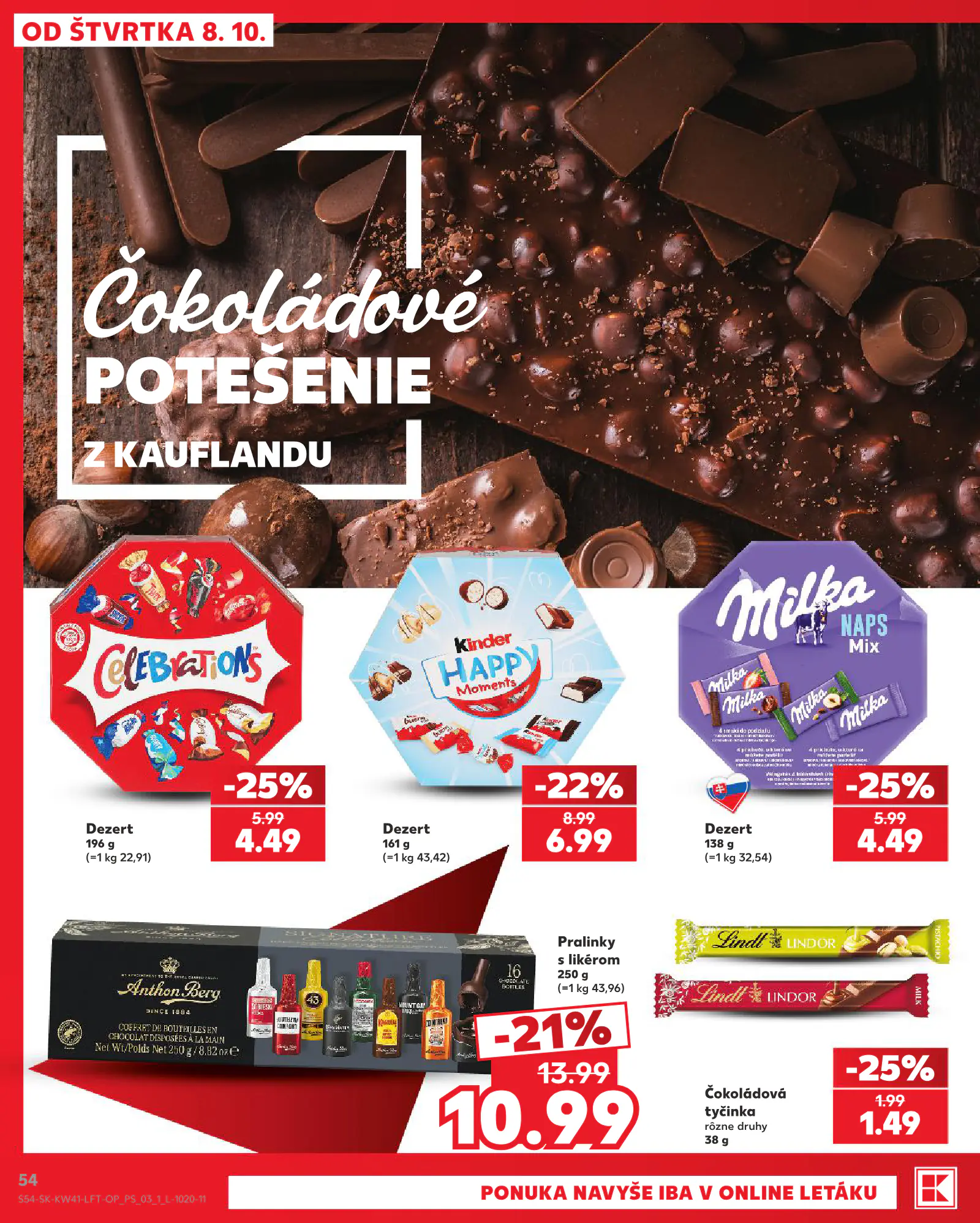 Kaufland Szlovákia KDZ, 54. oldal (okt. 8–14.)