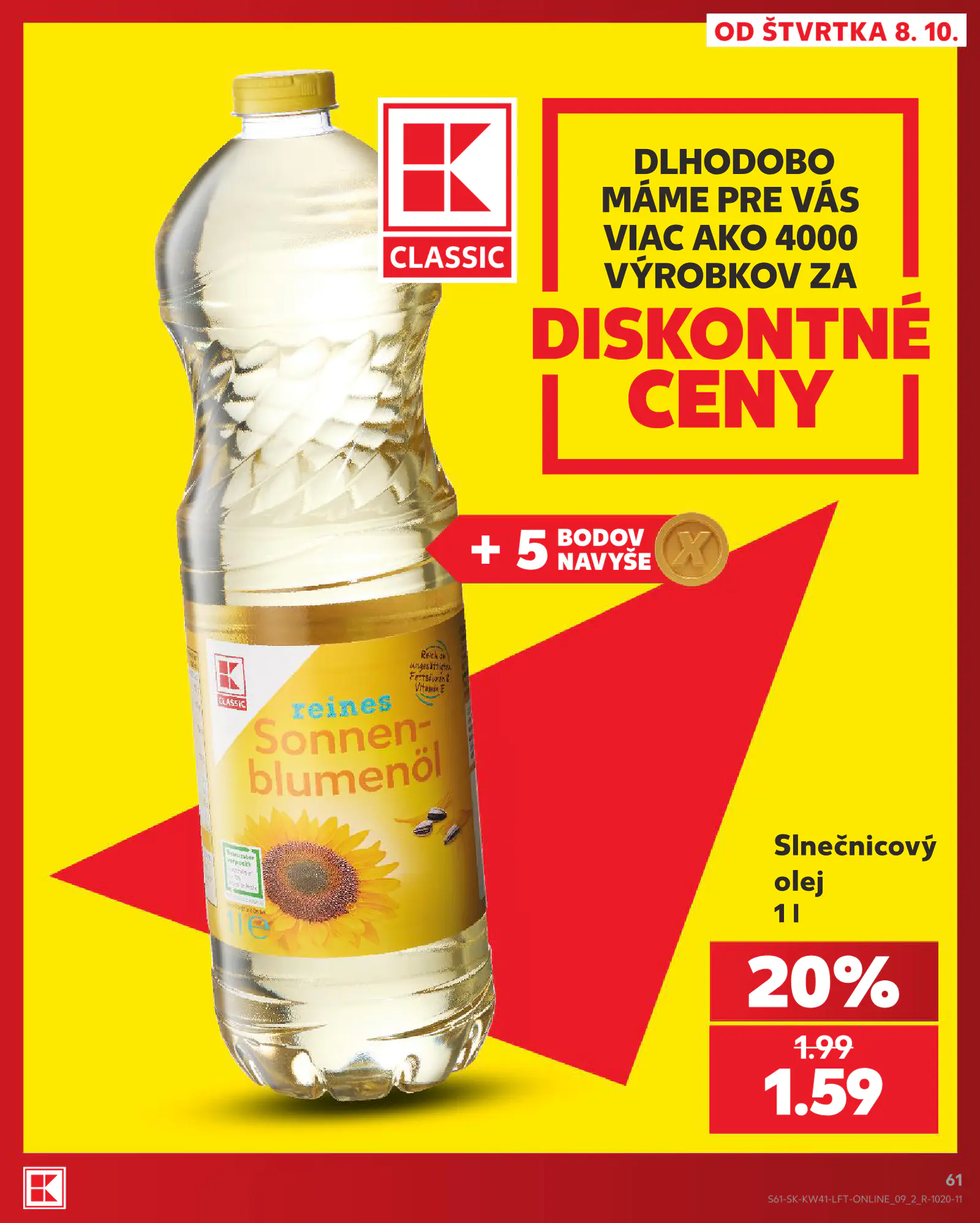 Kaufland Szlovákia KDZ, 61. oldal (okt. 8–14.)