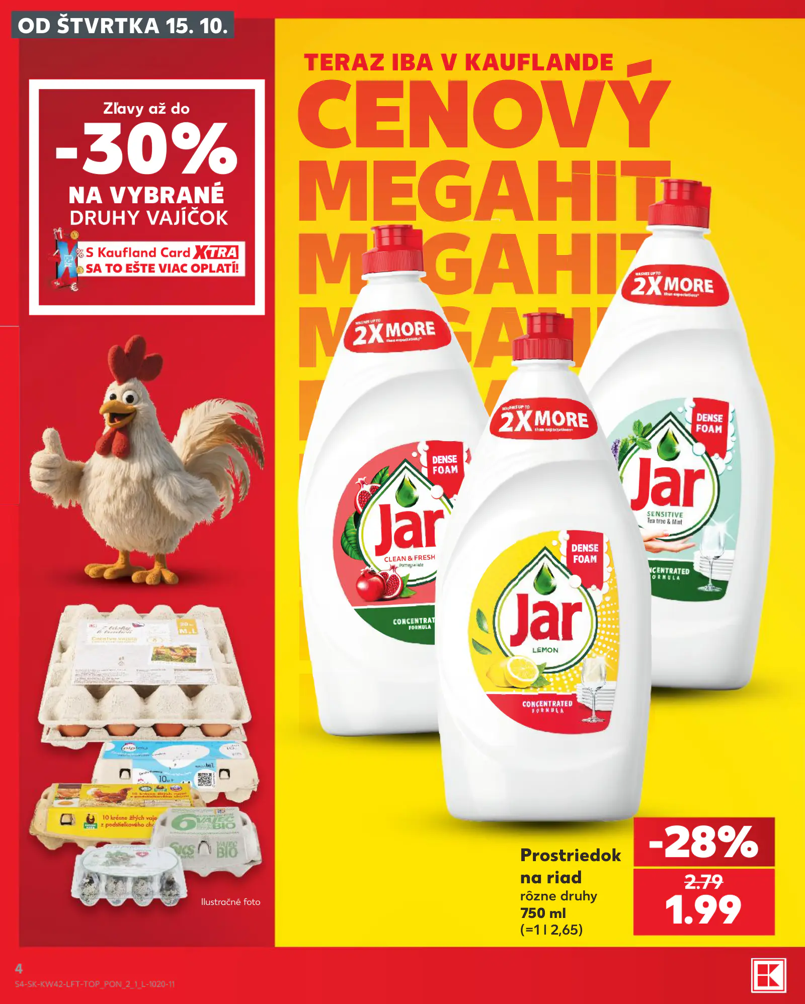 Kaufland Szlovákia KDZ, 4. oldal (okt. 15–21.)