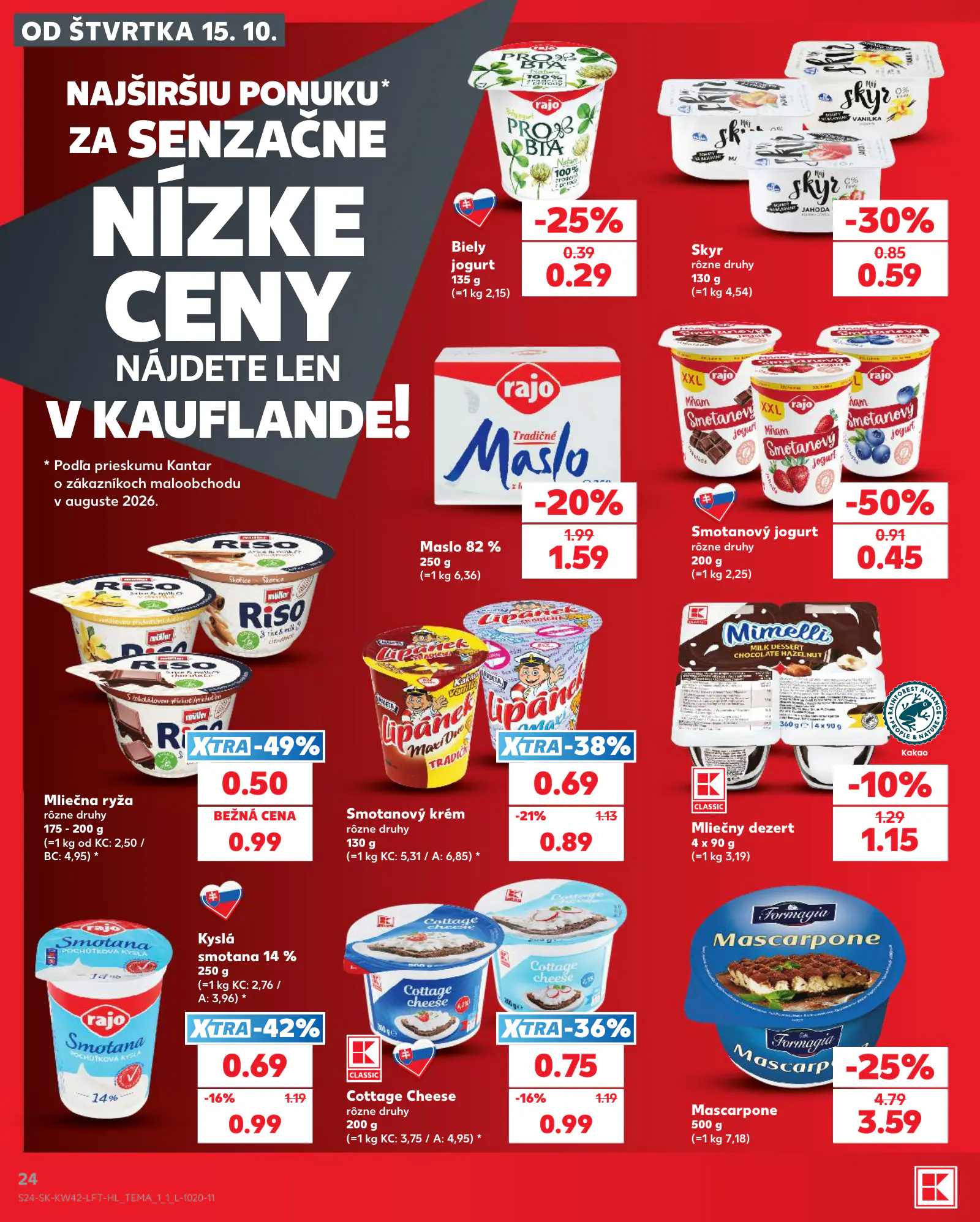 Kaufland Szlovákia KDZ, 24. oldal (okt. 15–21.)