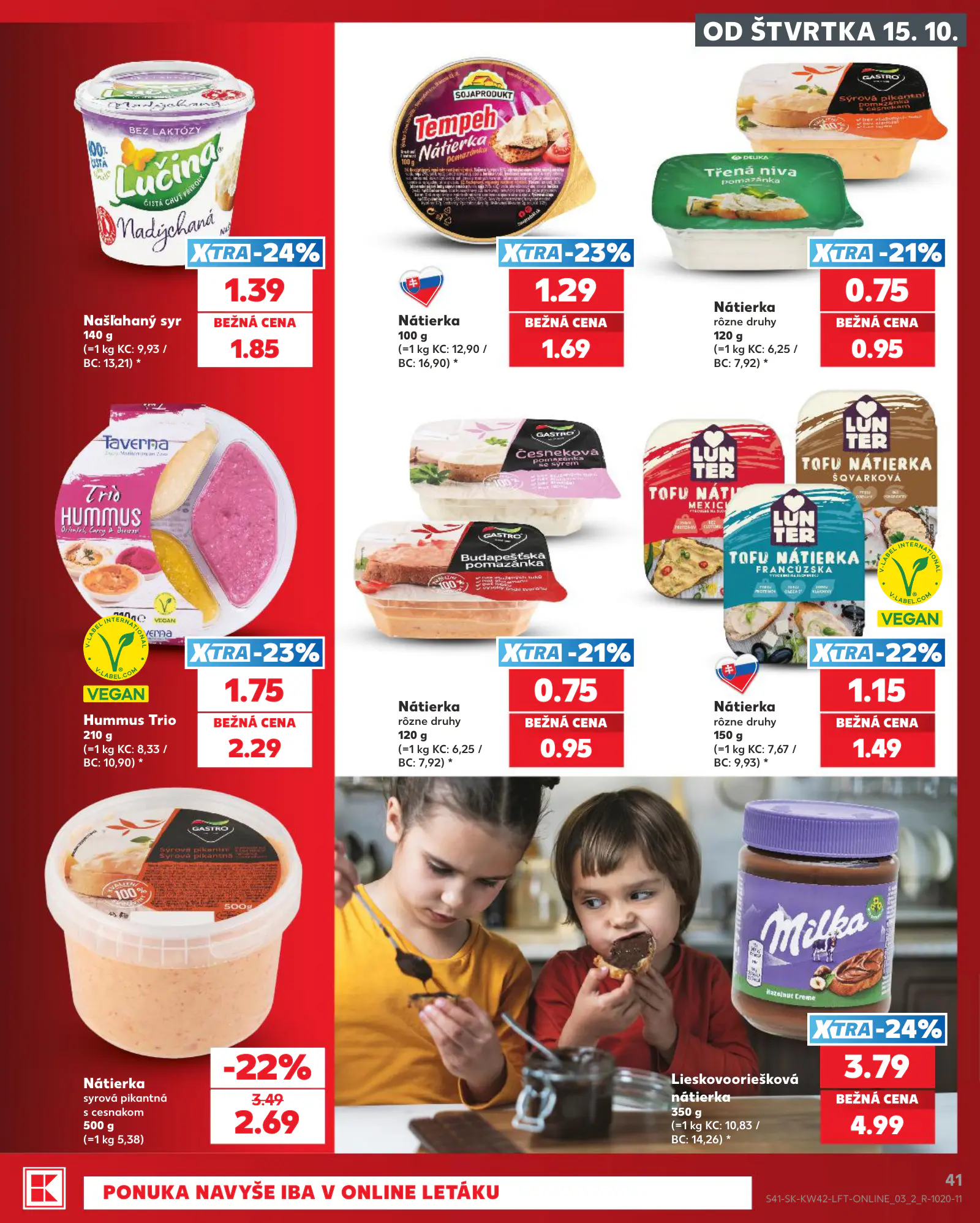 Kaufland Szlovákia KDZ, 41. oldal (okt. 15–21.)