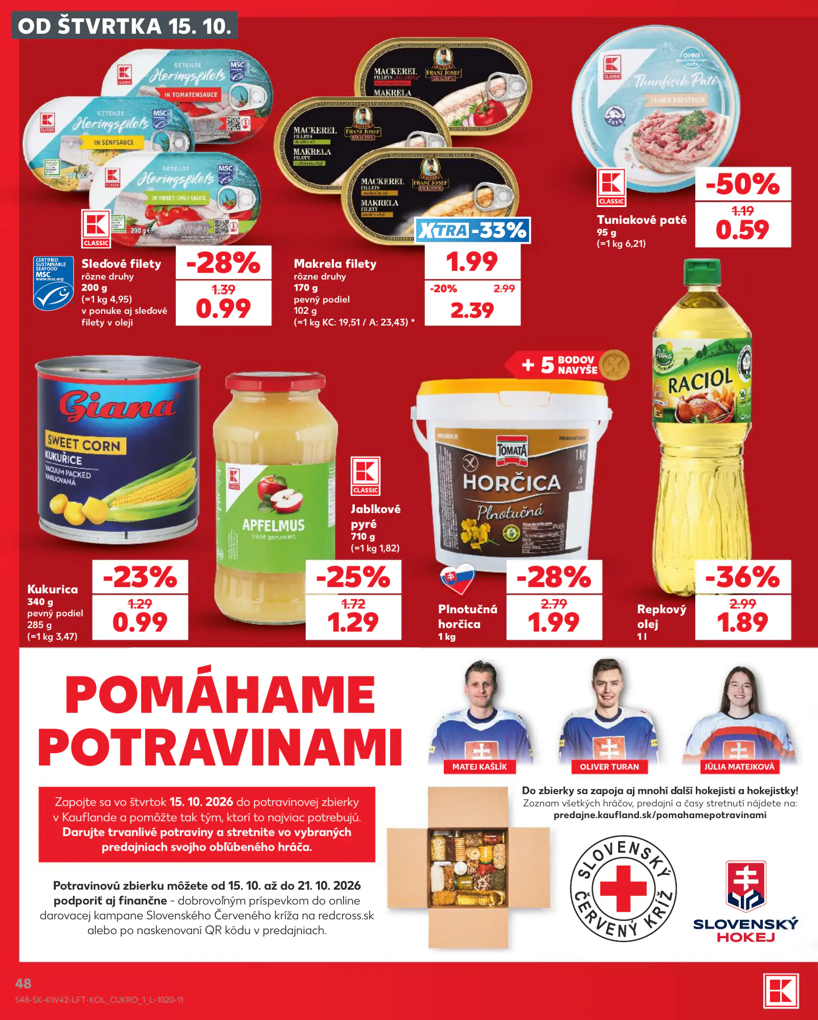 Kaufland Szlovákia KDZ, 48. oldal (okt. 15–21.)