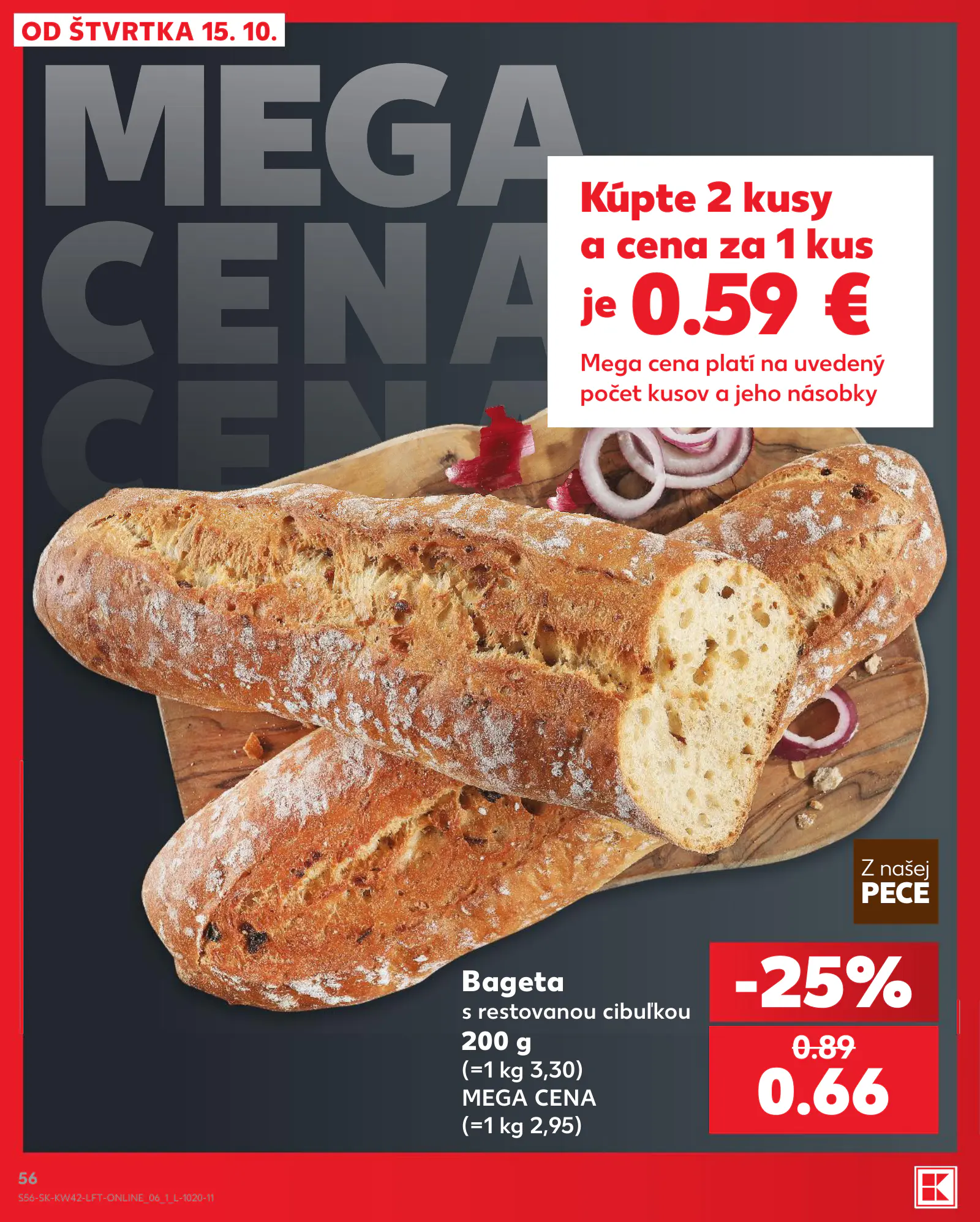 Kaufland Szlovákia KDZ, 56. oldal (okt. 15–21.)
