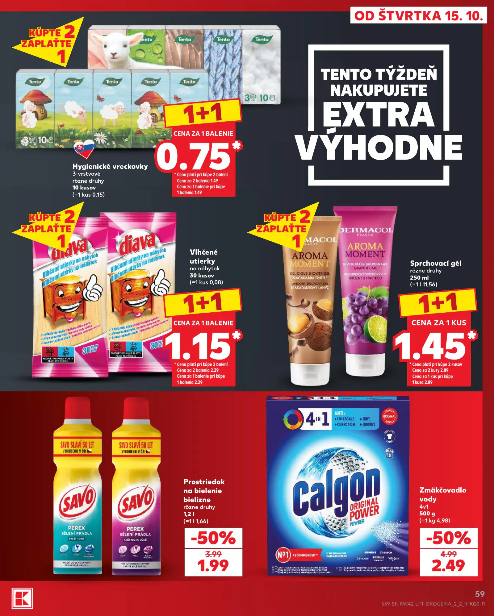 Kaufland Szlovákia KDZ, 59. oldal (okt. 15–21.)