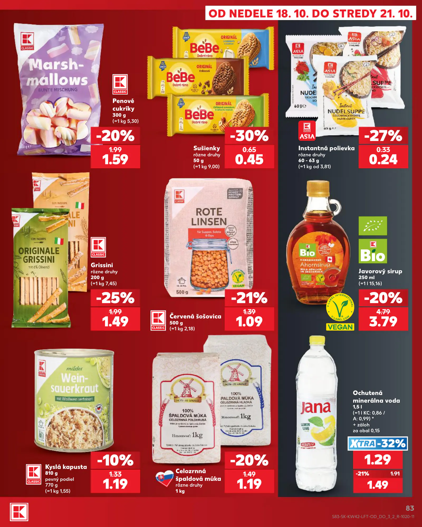 Kaufland Szlovákia KDZ, 83. oldal (okt. 15–21.)