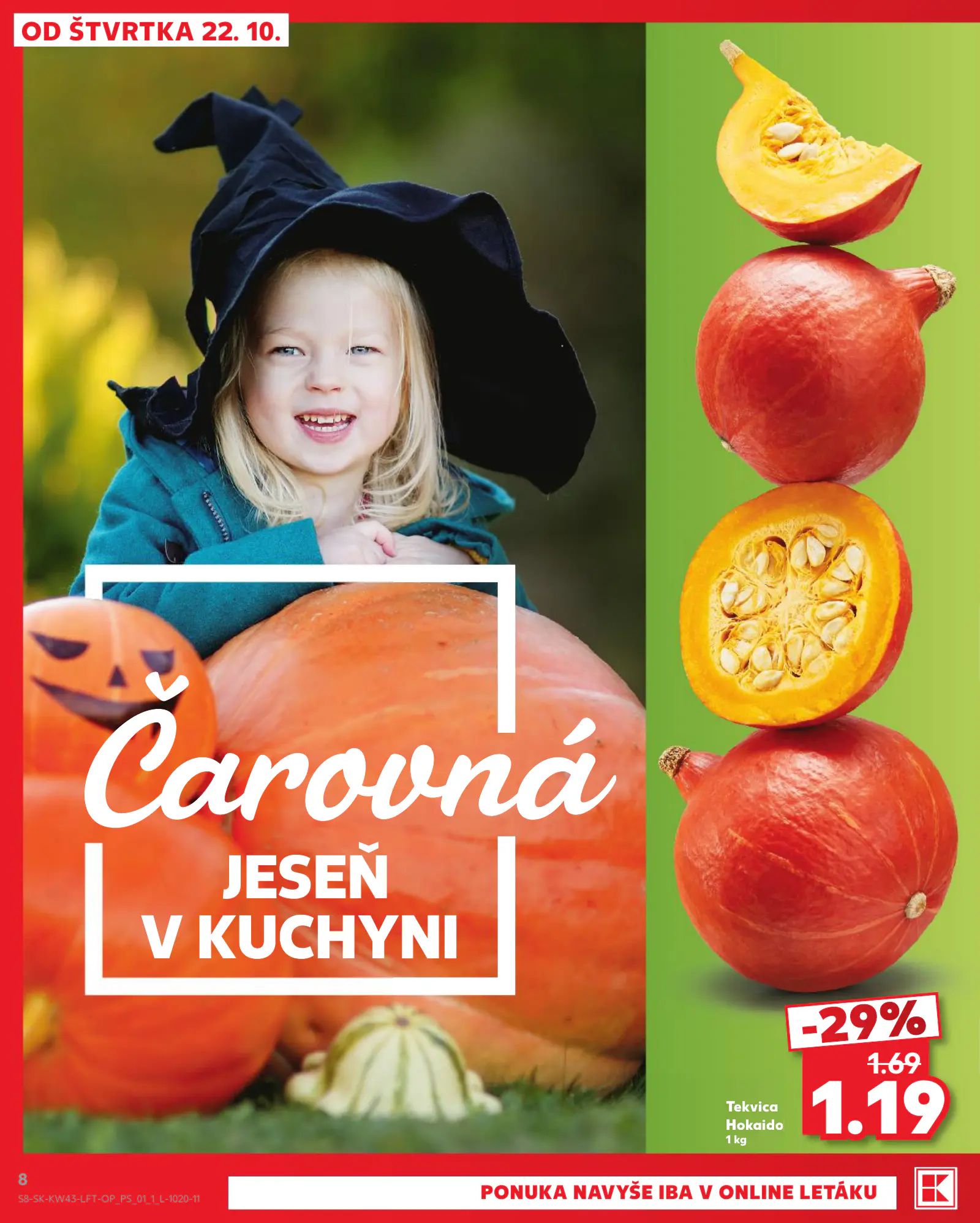 Kaufland Szlovákia KDZ, 8. oldal (okt. 22–28.)