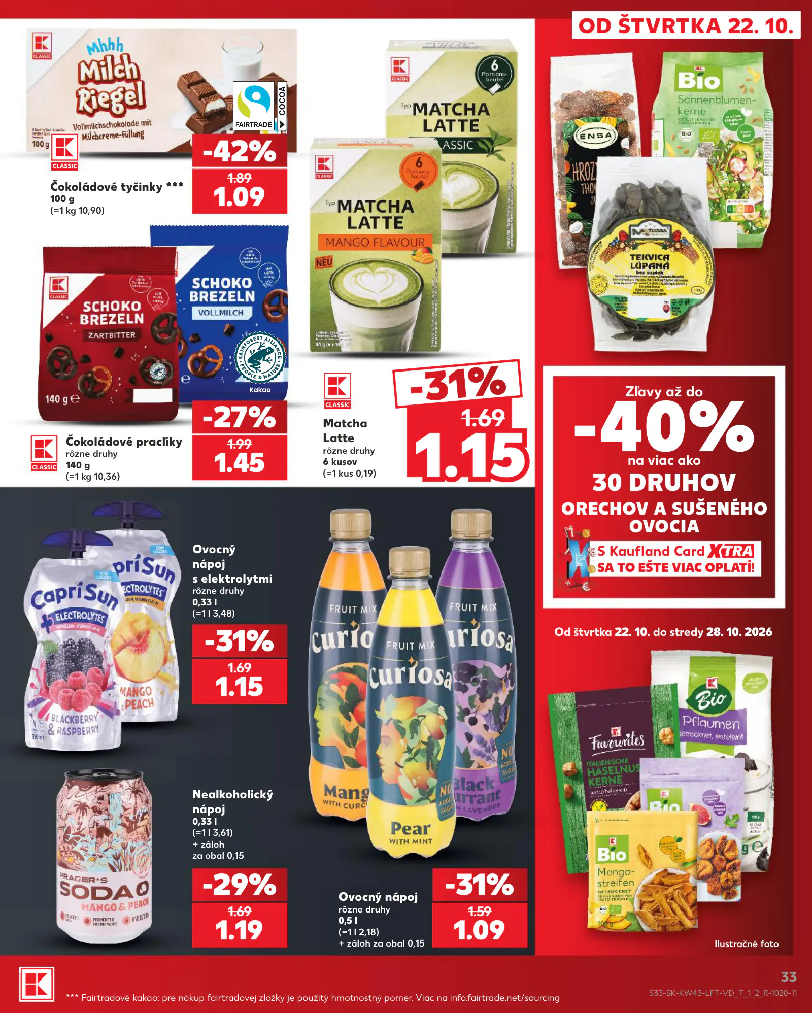 Kaufland Szlovákia KDZ, 33. oldal (okt. 22–28.)