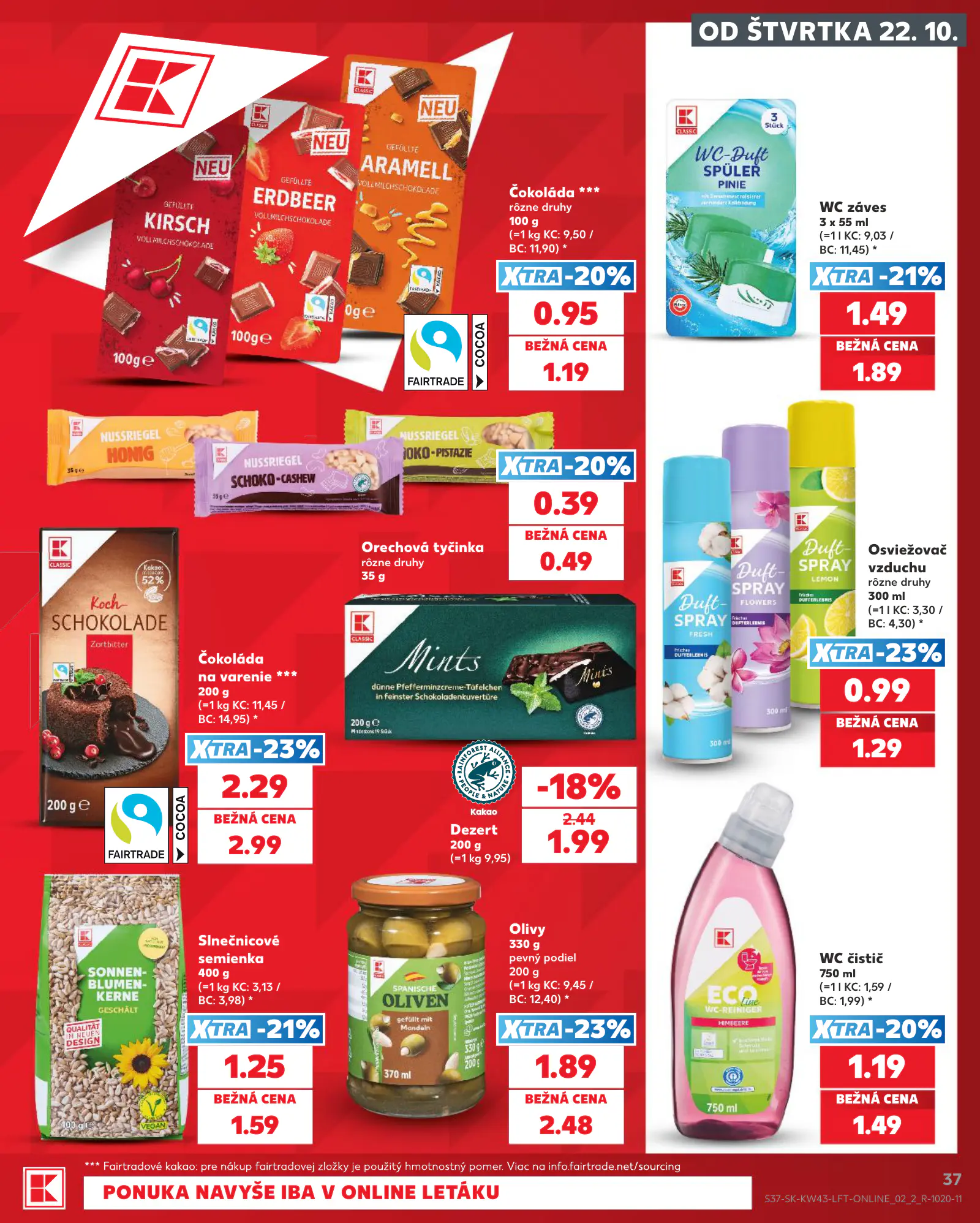 Kaufland Szlovákia KDZ, 37. oldal (okt. 22–28.)
