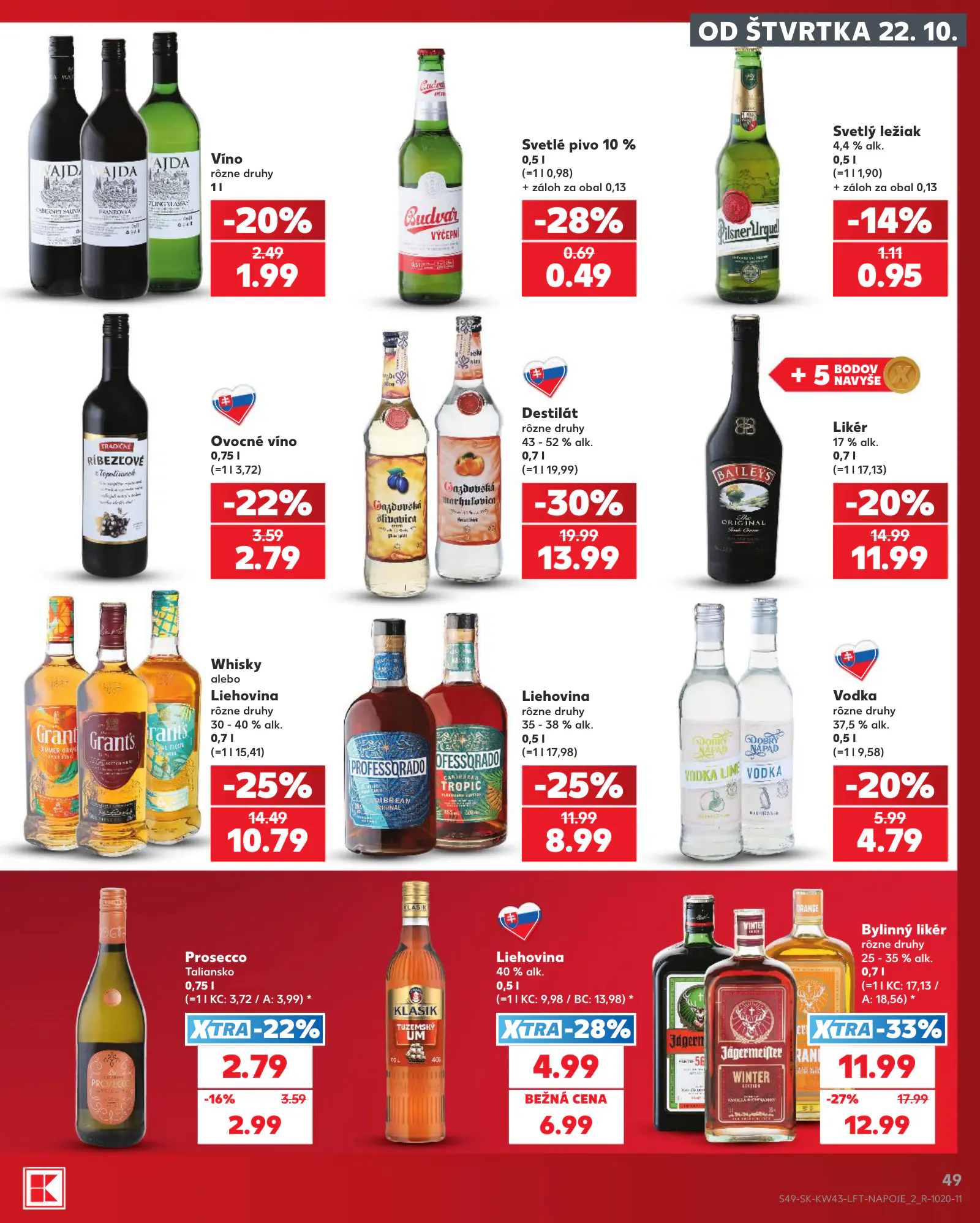 Kaufland Szlovákia KDZ, 49. oldal (okt. 22–28.)