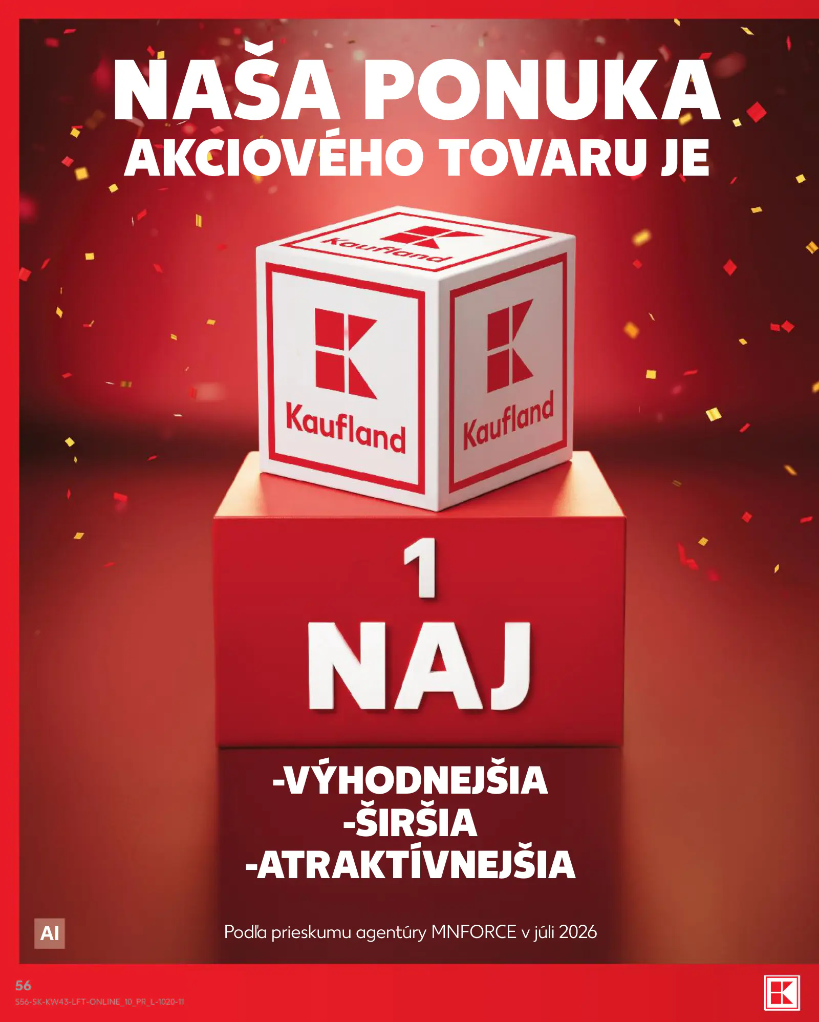 Kaufland Szlovákia KDZ, 56. oldal (okt. 22–28.)
