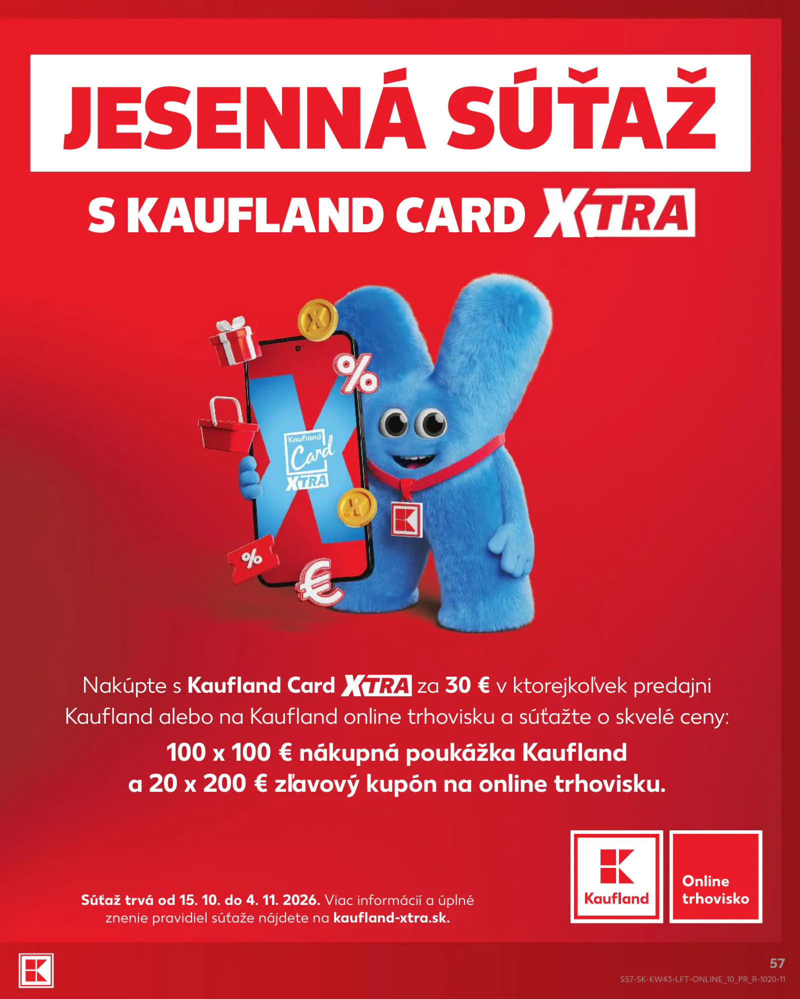 Kaufland Szlovákia KDZ, 57. oldal (okt. 22–28.)