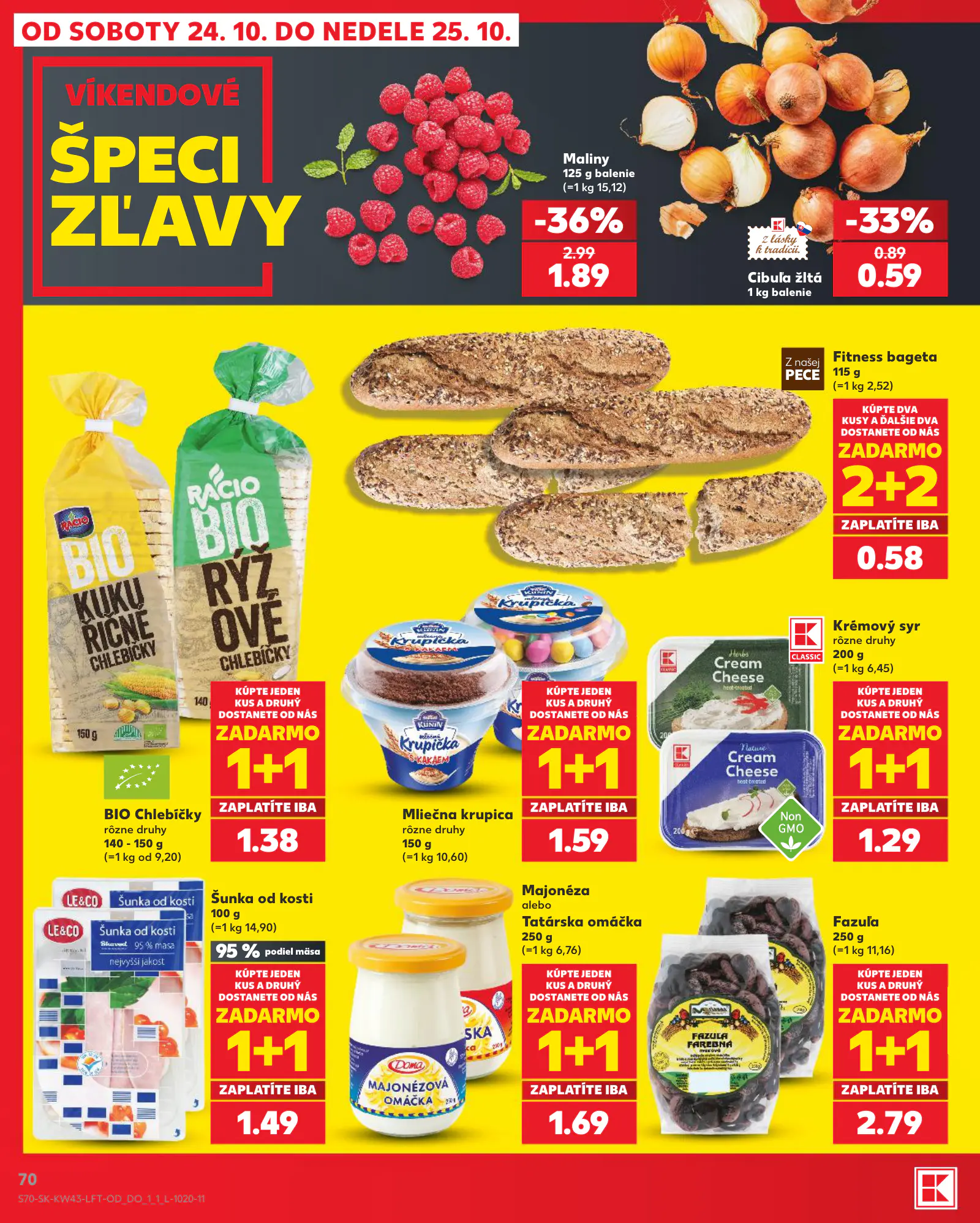Kaufland Szlovákia KDZ, 70. oldal (okt. 22–28.)