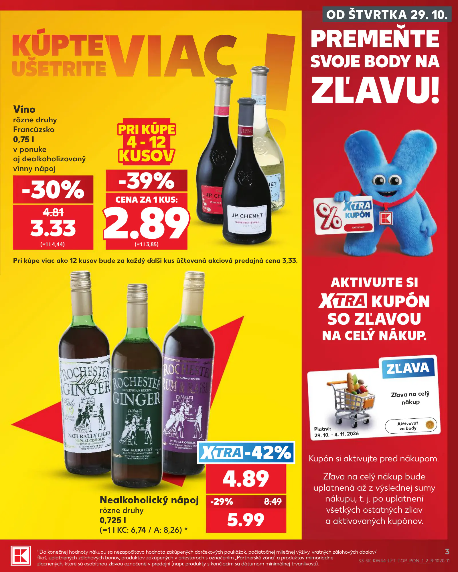 Kaufland Szlovákia KDZ, 3. oldal (okt. 29. – nov. 4.)