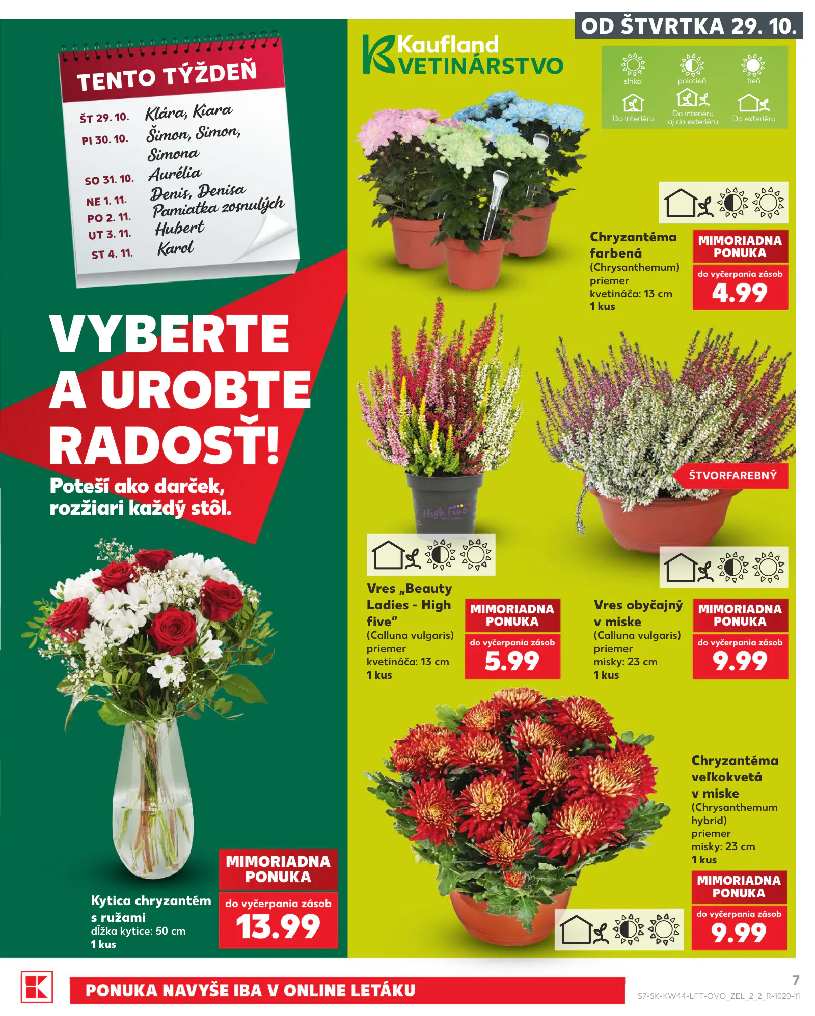 Kaufland Szlovákia KDZ, 7. oldal (okt. 29. – nov. 4.)