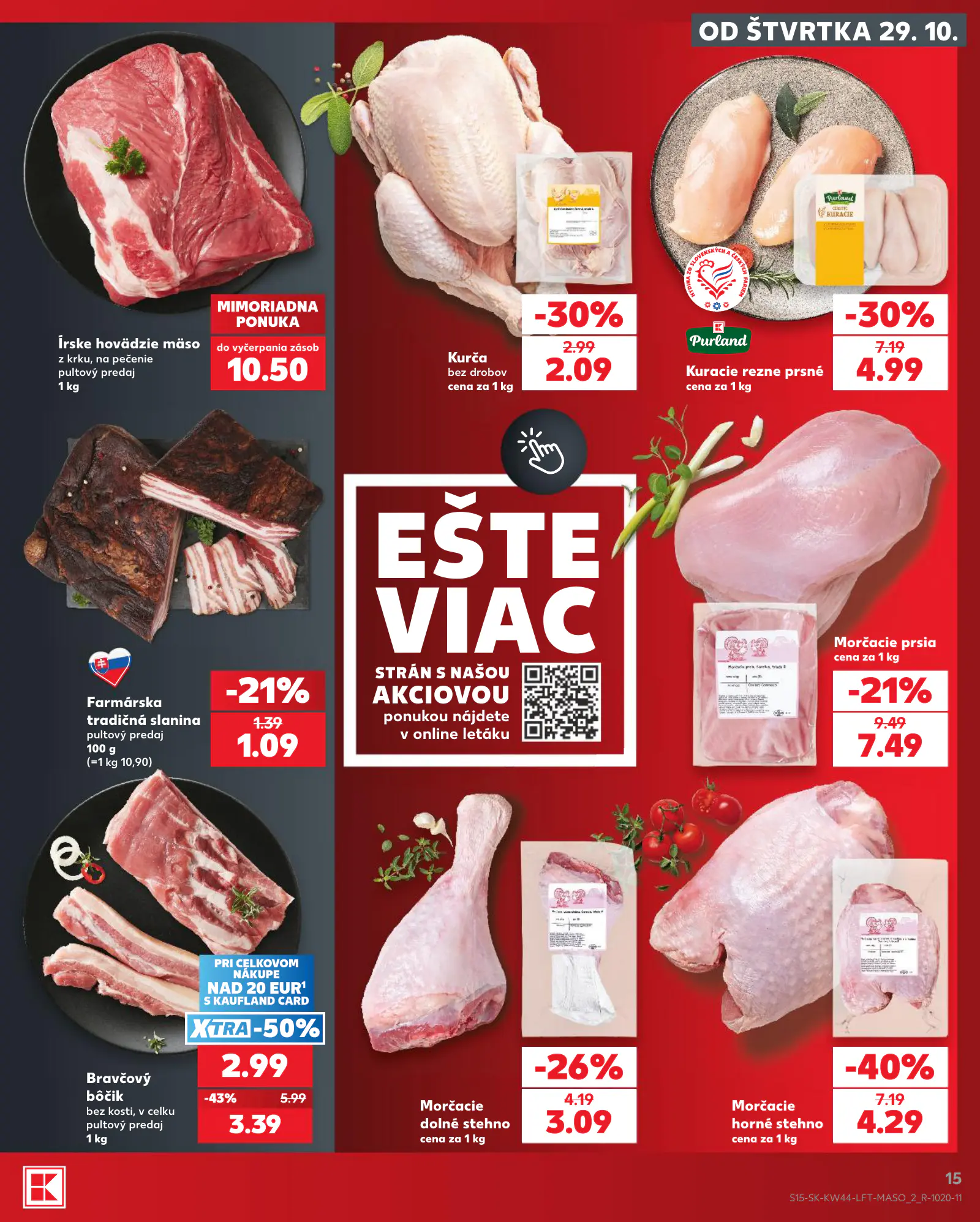 Kaufland Szlovákia KDZ, 15. oldal (okt. 29. – nov. 4.)
