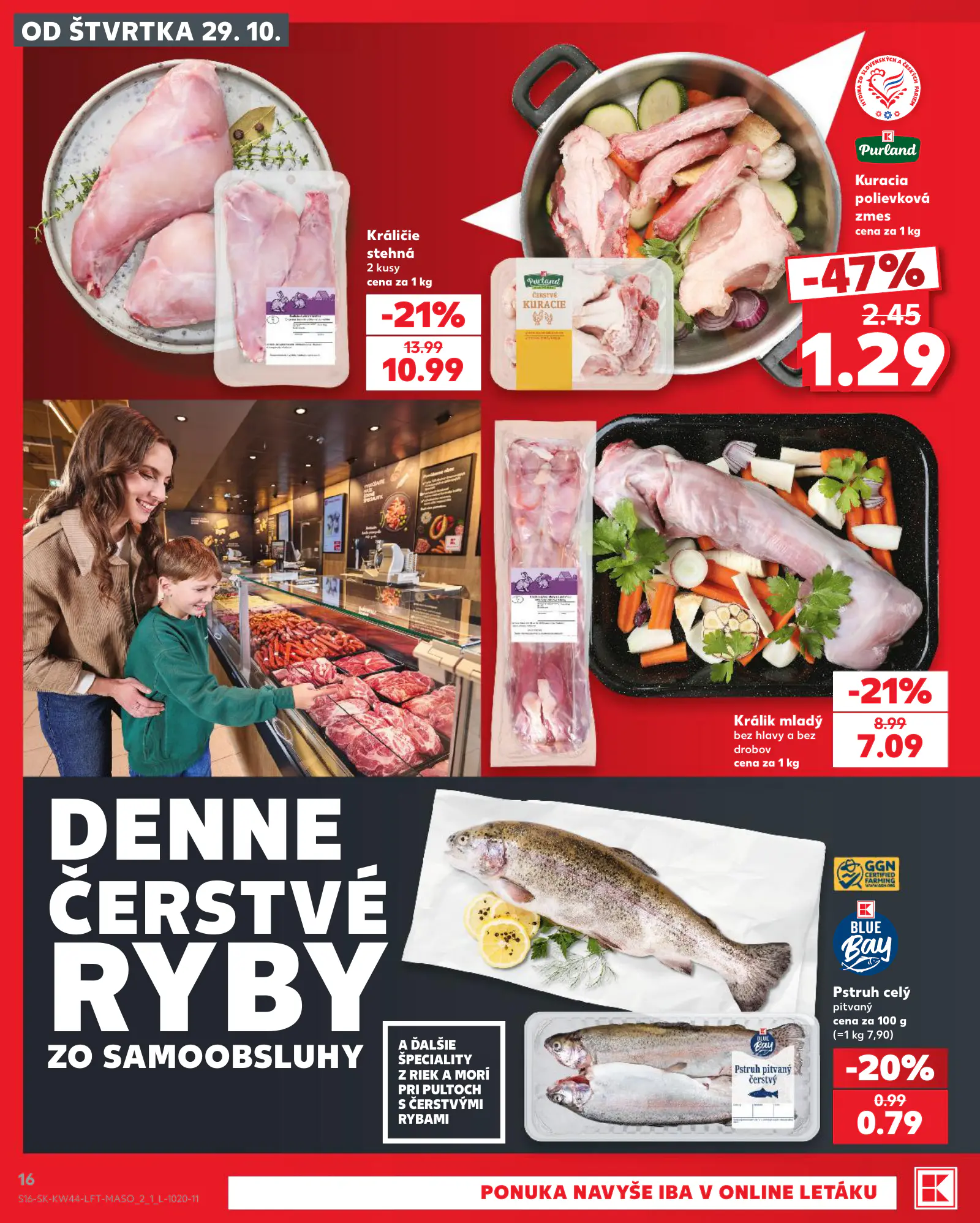 Kaufland Szlovákia KDZ, 16. oldal (okt. 29. – nov. 4.)