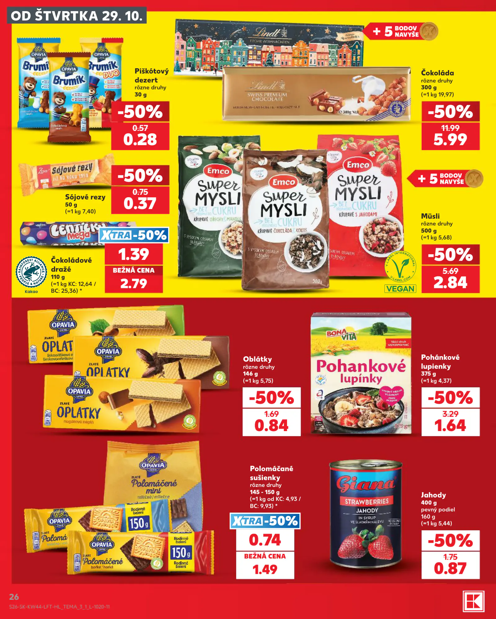 Kaufland Szlovákia KDZ, 26. oldal (okt. 29. – nov. 4.)