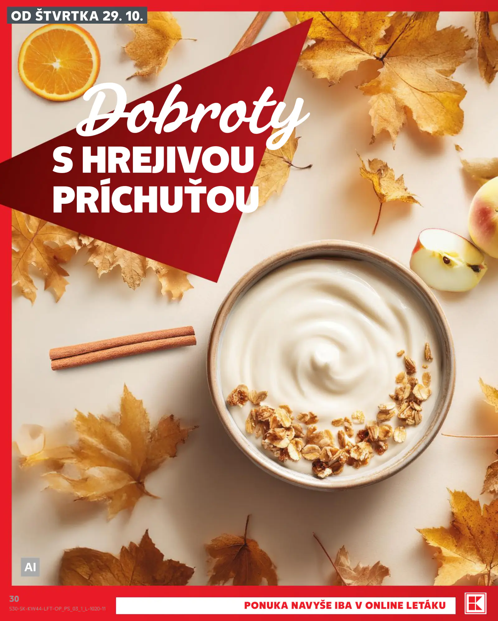 Kaufland Szlovákia KDZ, 30. oldal (okt. 29. – nov. 4.)