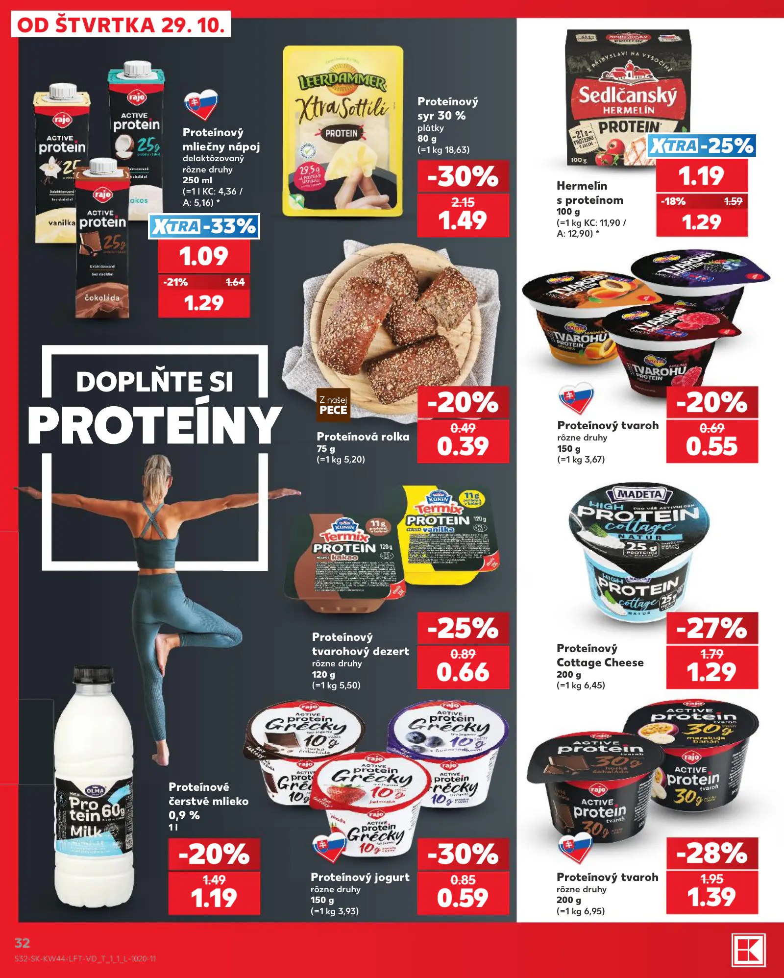Kaufland Szlovákia KDZ, 32. oldal (okt. 29. – nov. 4.)