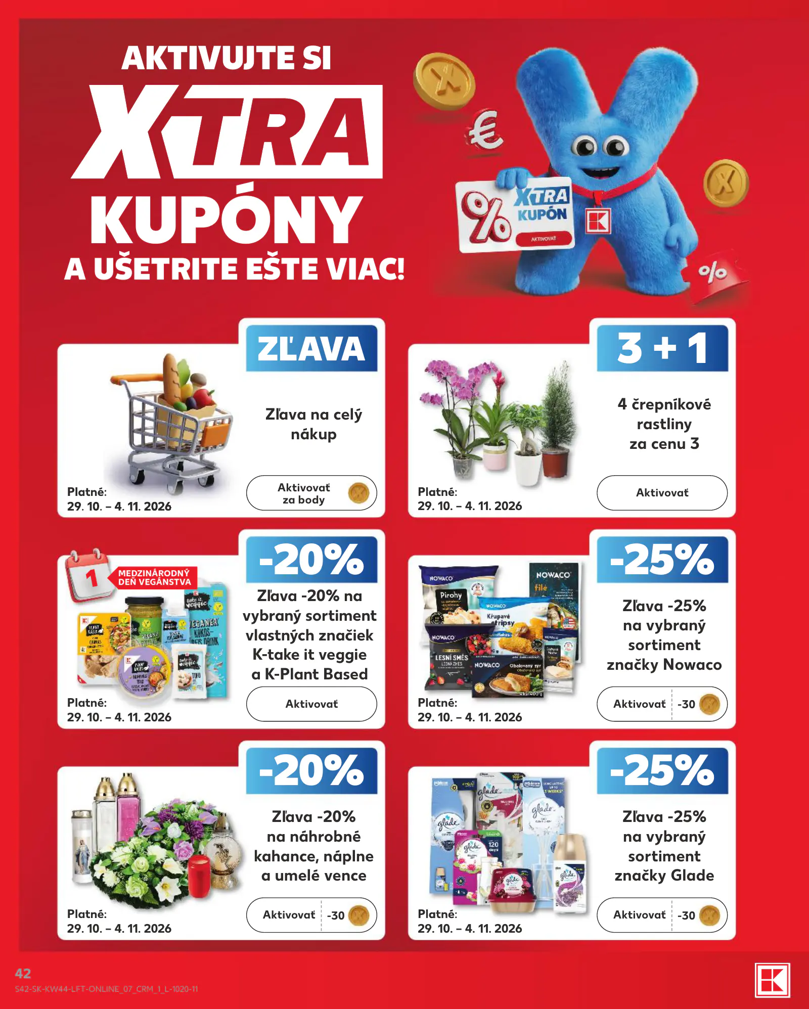 Kaufland Szlovákia KDZ, 42. oldal (okt. 29. – nov. 4.)