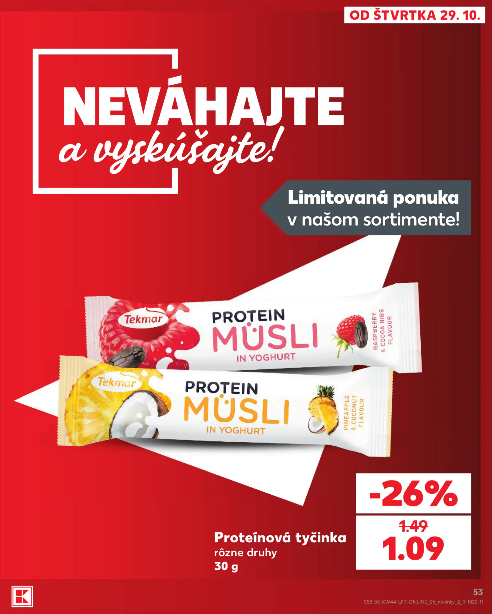 Kaufland Szlovákia KDZ, 53. oldal (okt. 29. – nov. 4.)