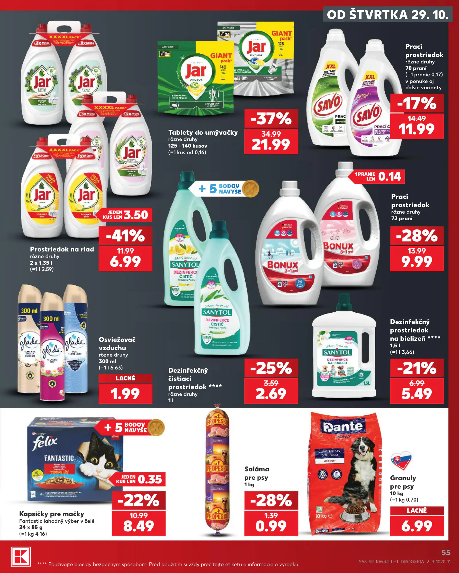 Kaufland Szlovákia KDZ, 55. oldal (okt. 29. – nov. 4.)