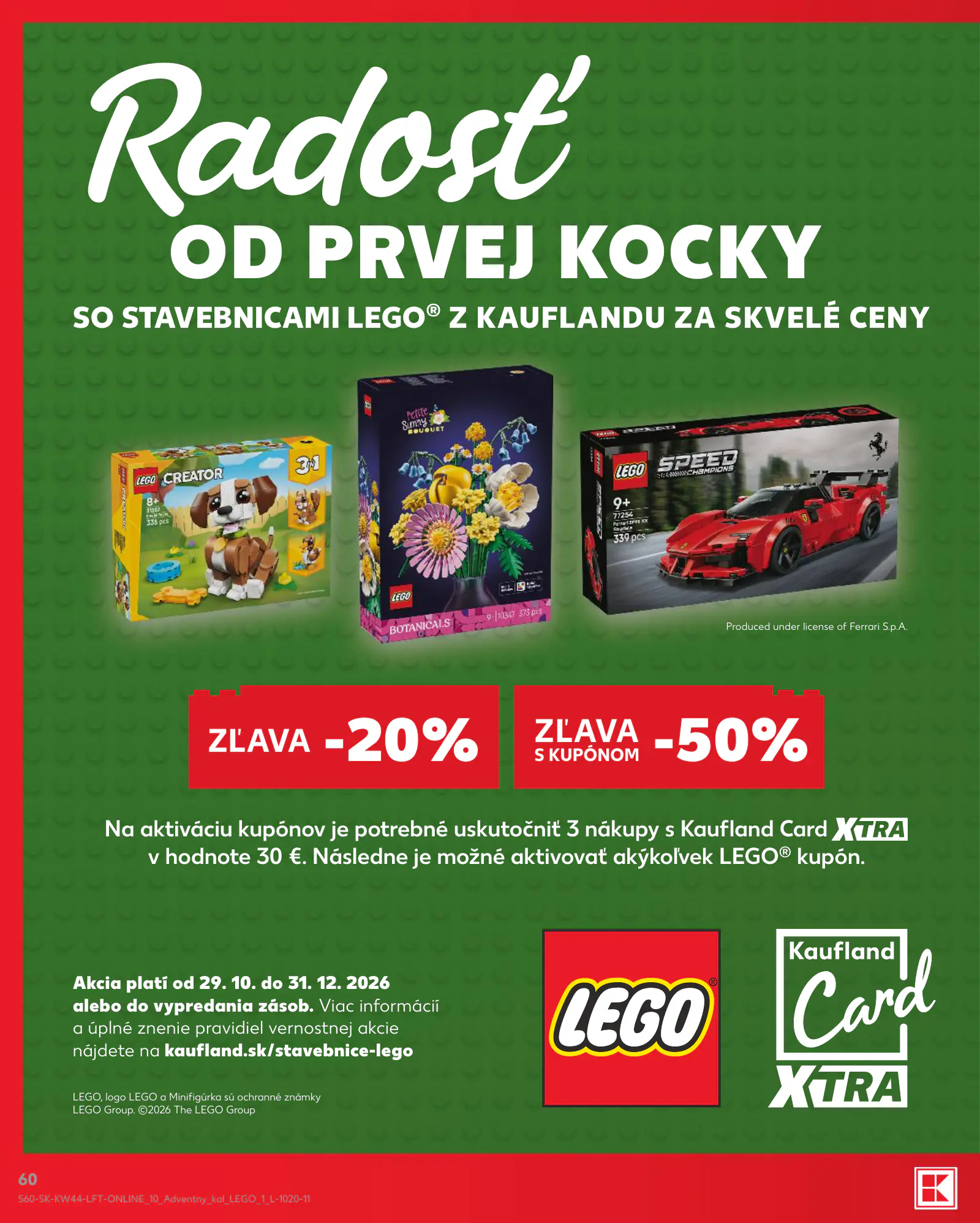 Kaufland Szlovákia KDZ, 60. oldal (okt. 29. – nov. 4.)