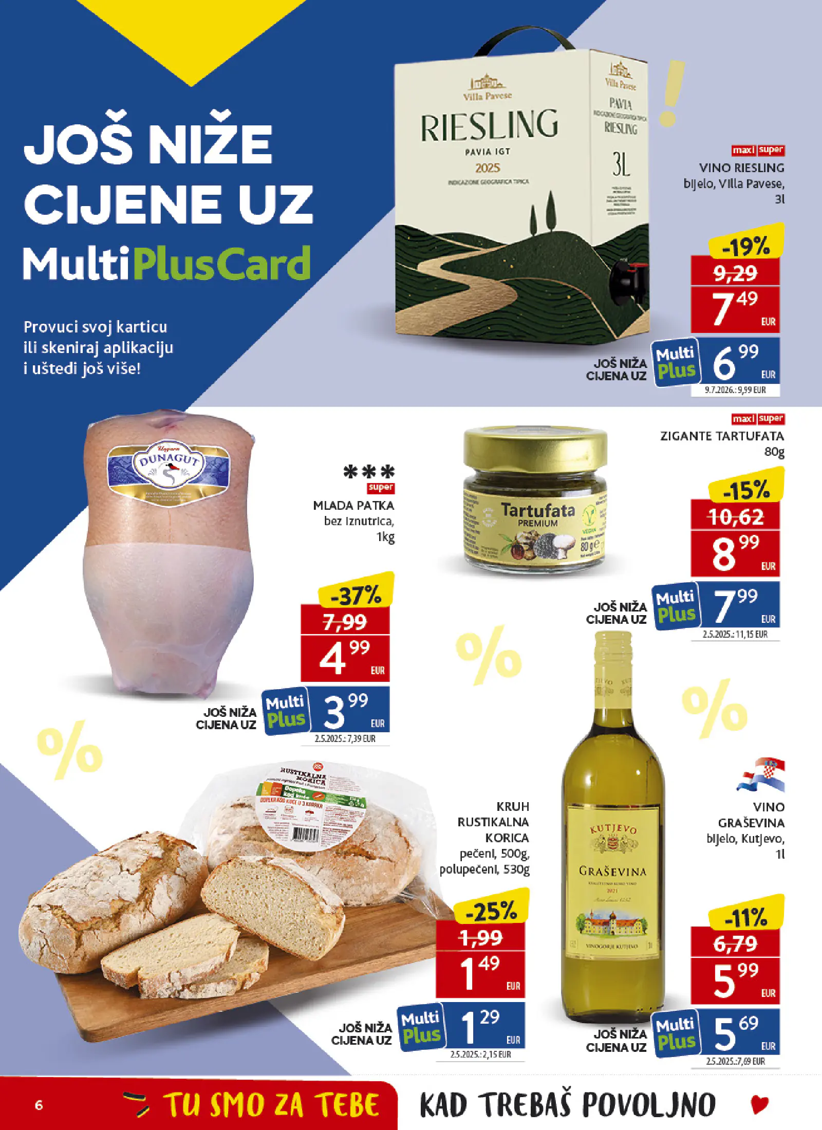 Konzum Horvátország Katalog, 6. oldal (okt. 14–20.)