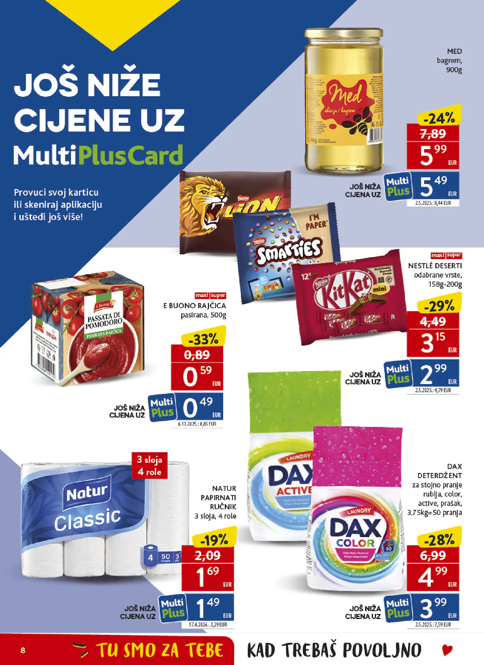 Konzum Horvátország Katalog, 8. oldal (okt. 14–20.)