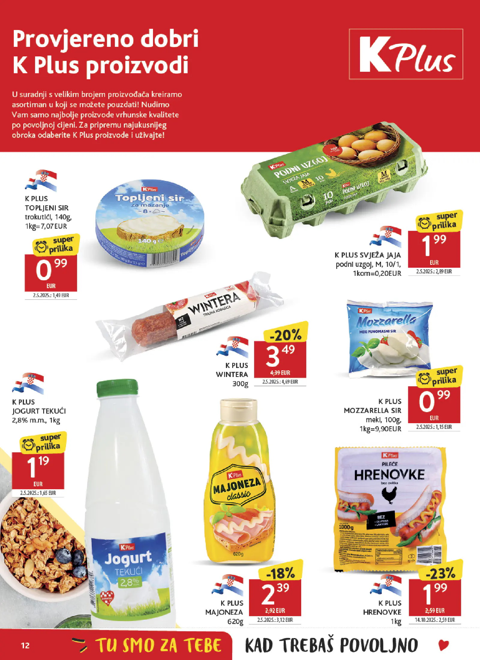 Konzum Horvátország Katalog, 12. oldal (okt. 14–20.)