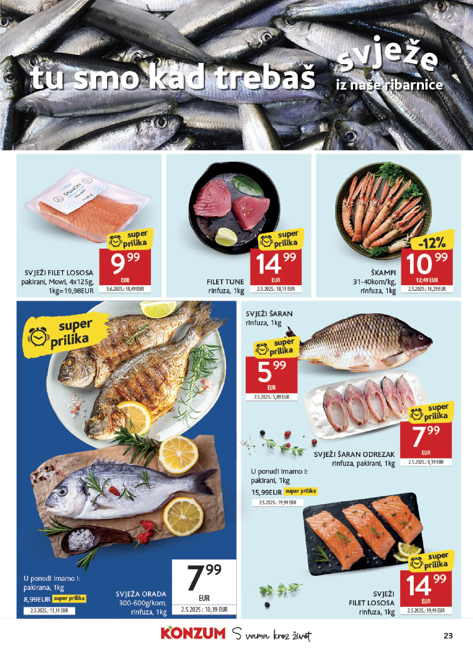 Konzum Horvátország Katalog, 23. oldal (okt. 14–20.)