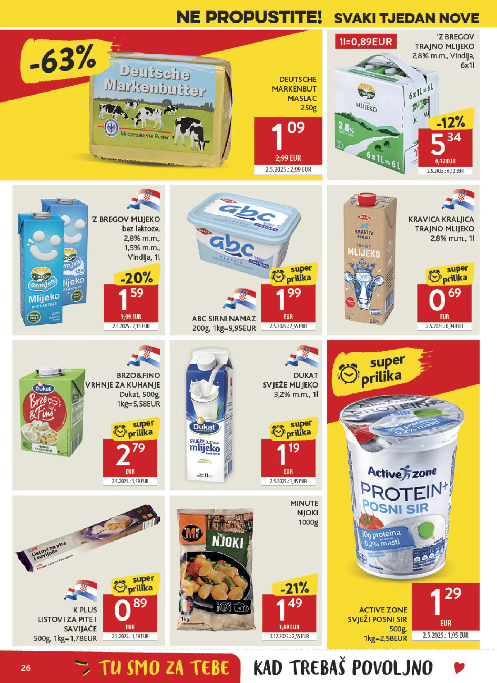 Konzum Horvátország Katalog, 26. oldal (okt. 14–20.)