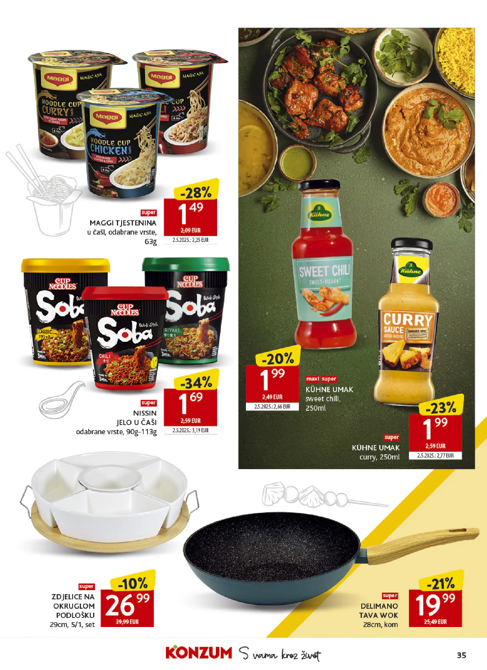 Konzum Horvátország Katalog, 35. oldal (okt. 14–20.)