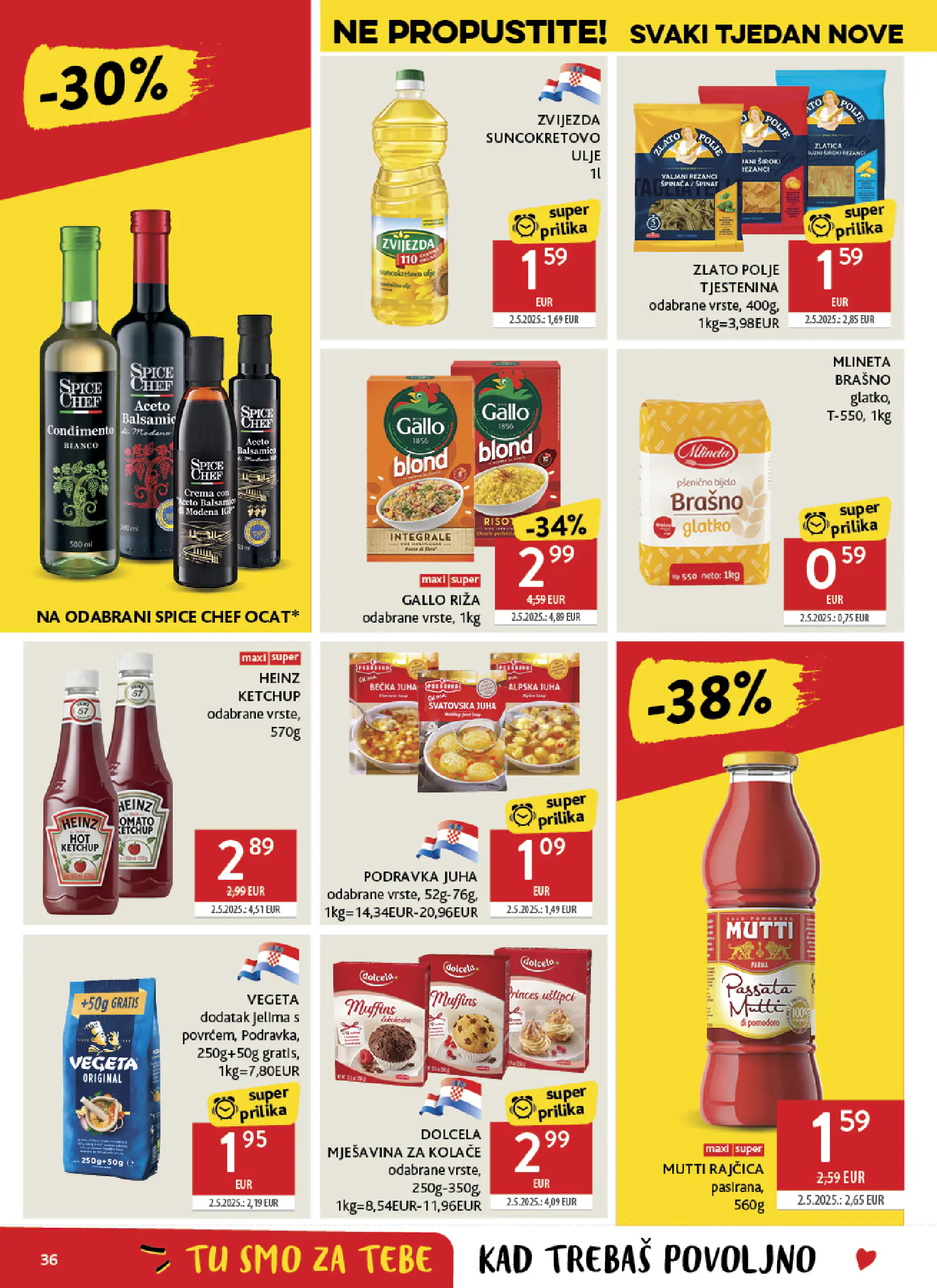 Konzum Horvátország Katalog, 36. oldal (okt. 14–20.)
