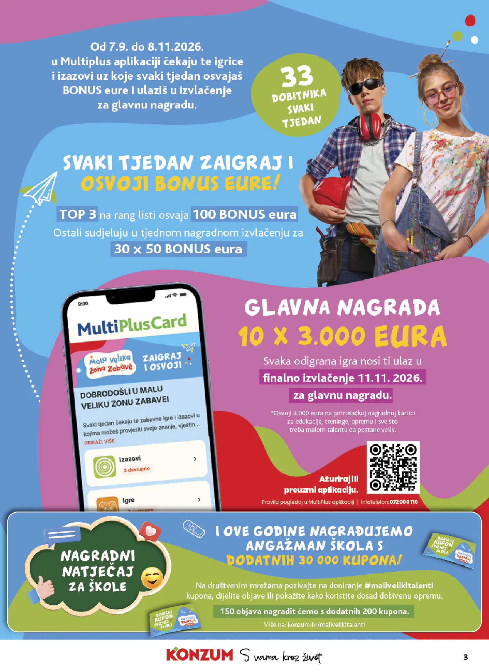 Konzum Horvátország Katalog, 3. oldal (okt. 14–20.)