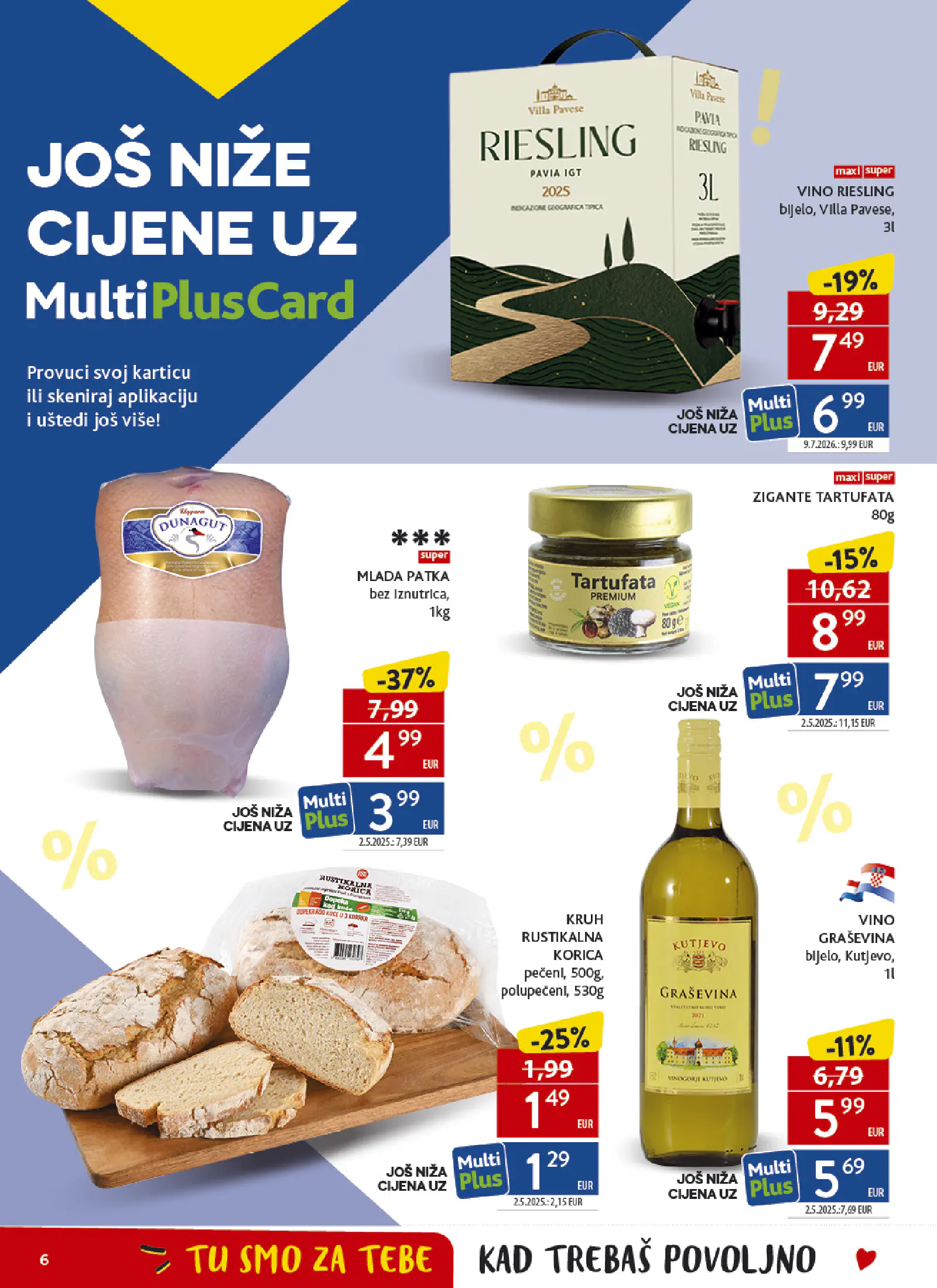 Konzum Horvátország Katalog, 6. oldal (okt. 14–20.)