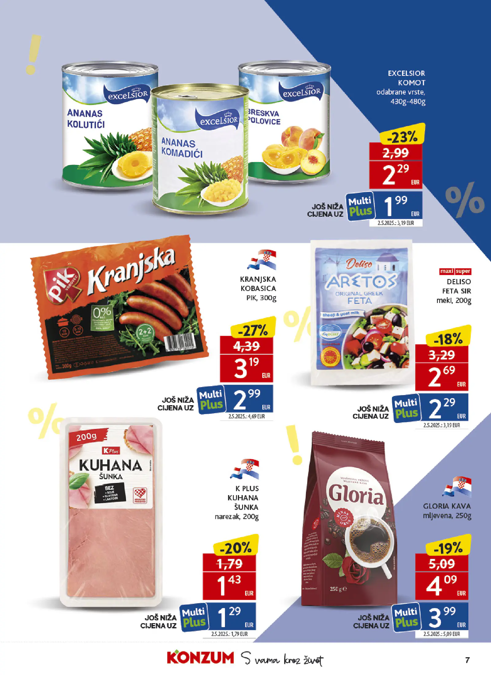 Konzum Horvátország Katalog, 7. oldal (okt. 14–20.)
