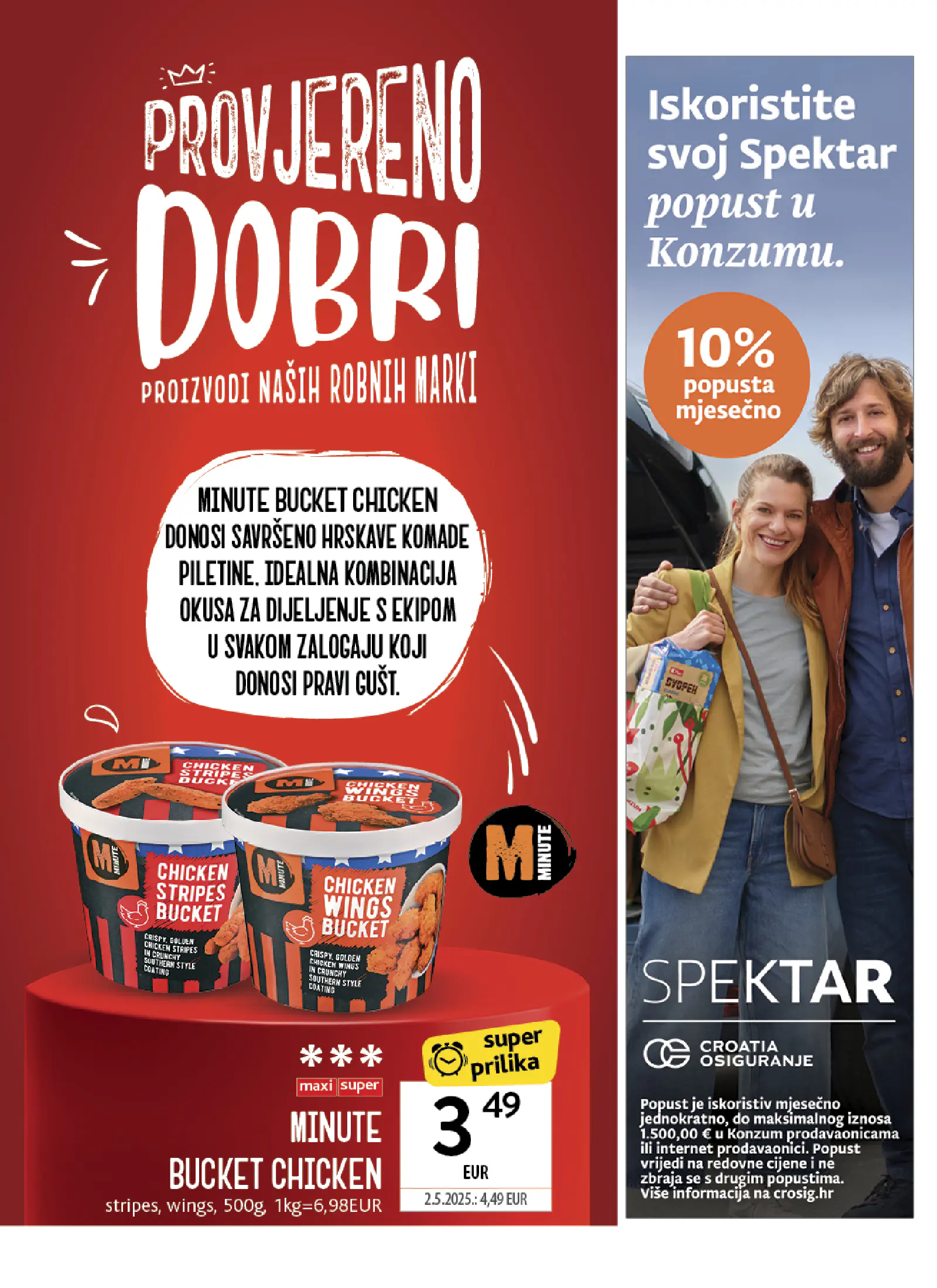 Konzum Horvátország Katalog, 9. oldal (okt. 14–20.)