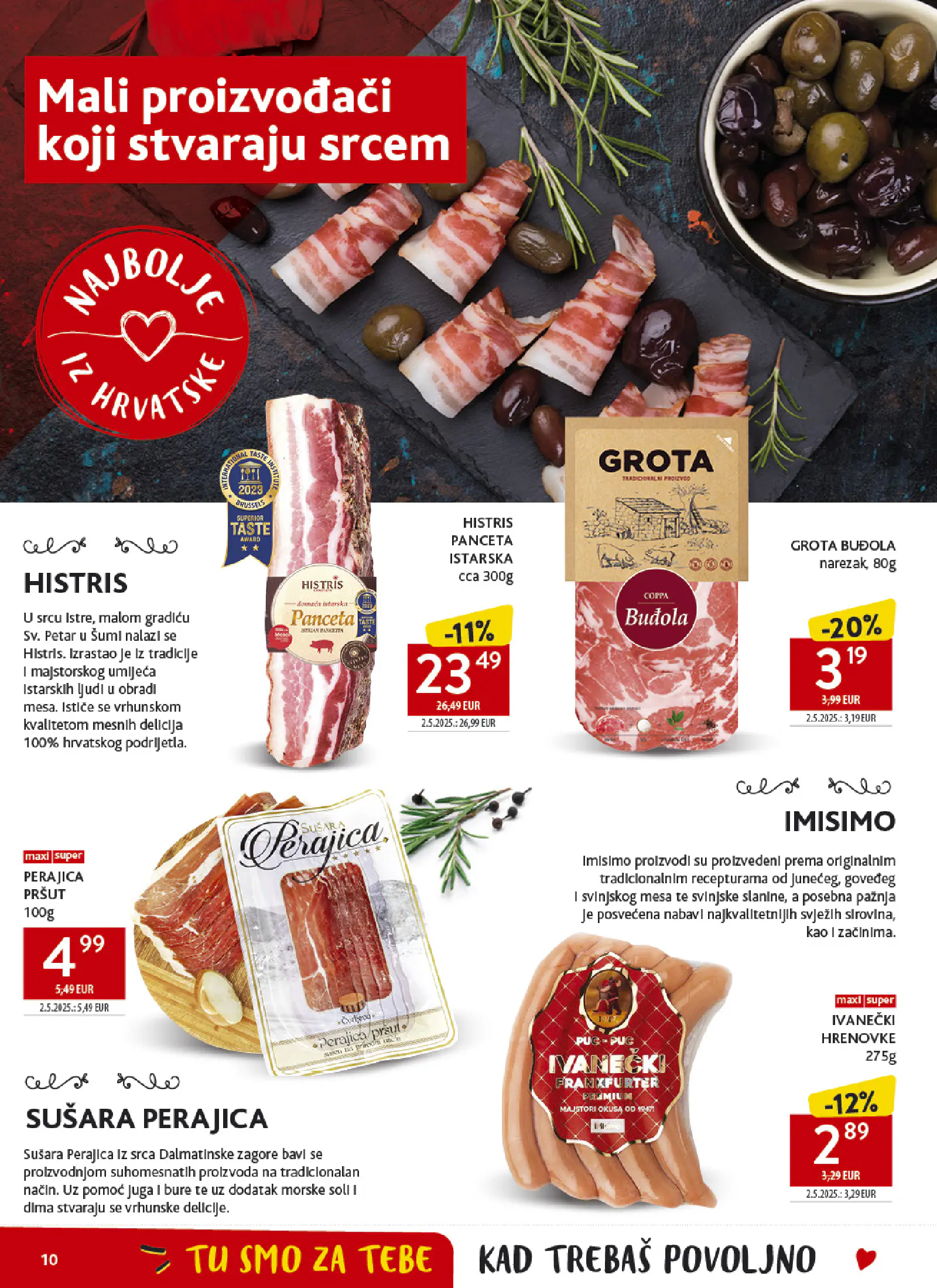 Konzum Horvátország Katalog, 10. oldal (okt. 14–20.)