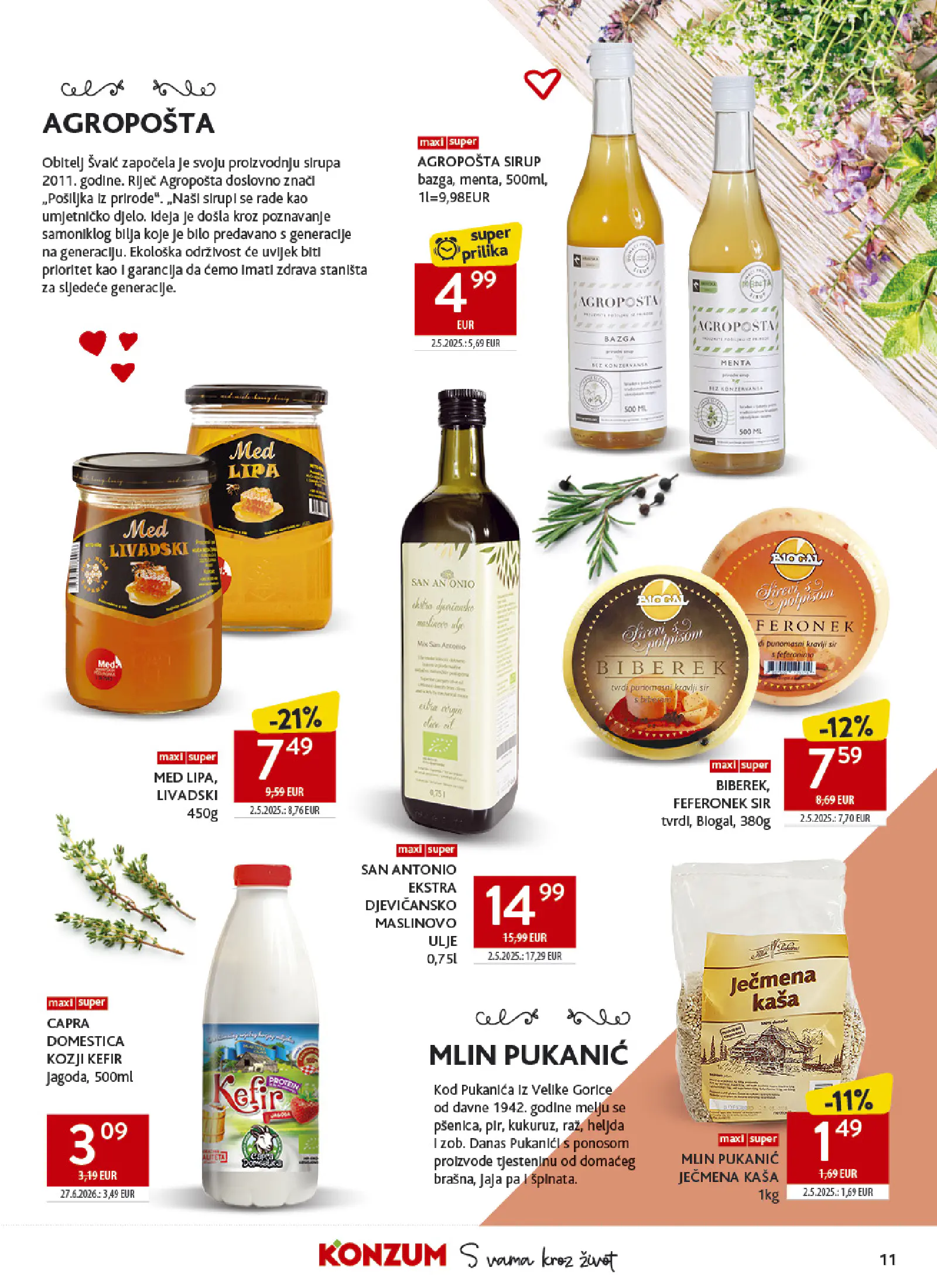 Konzum Horvátország Katalog, 11. oldal (okt. 14–20.)