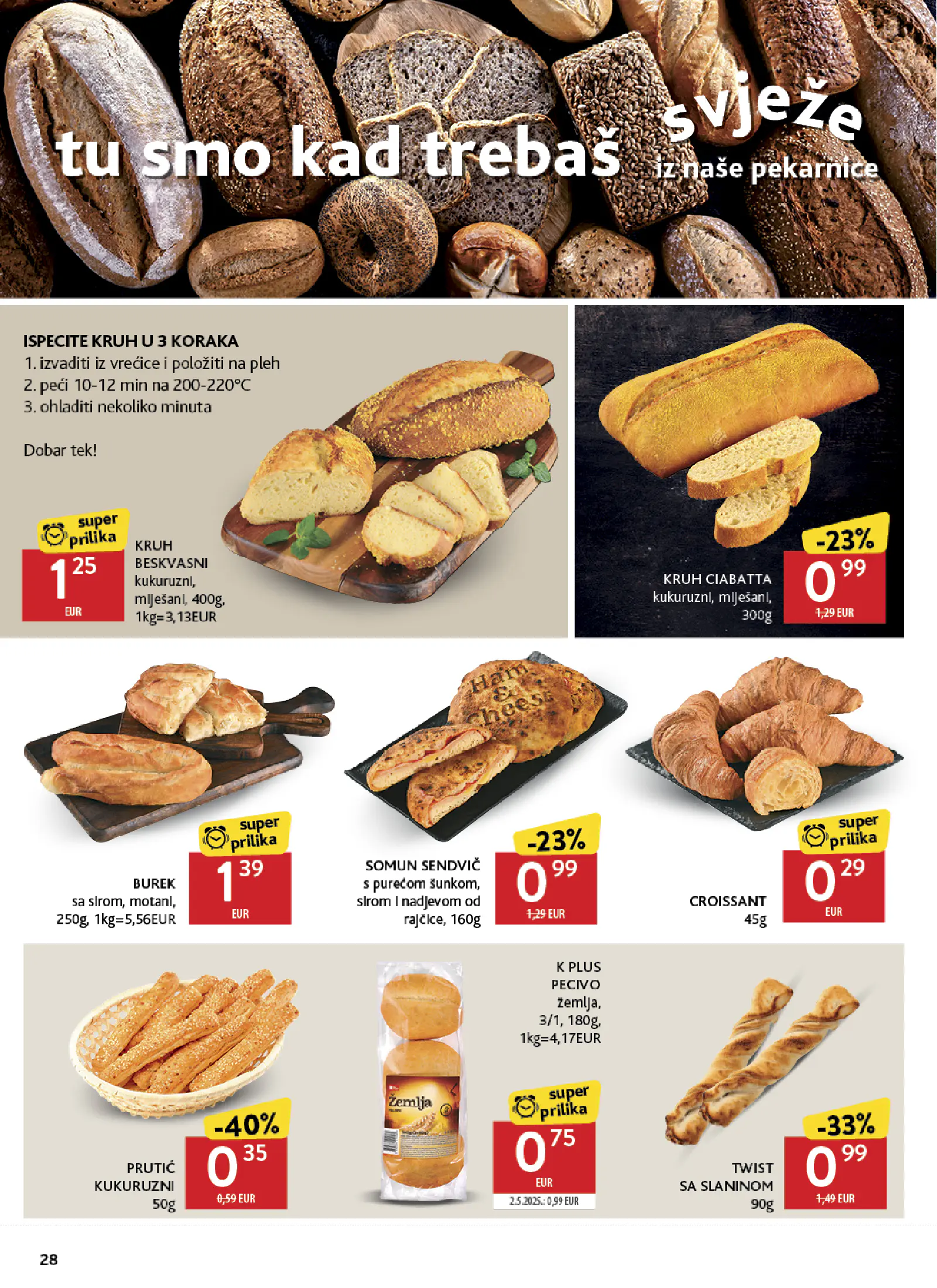 Konzum Horvátország Katalog, 28. oldal (okt. 14–20.)