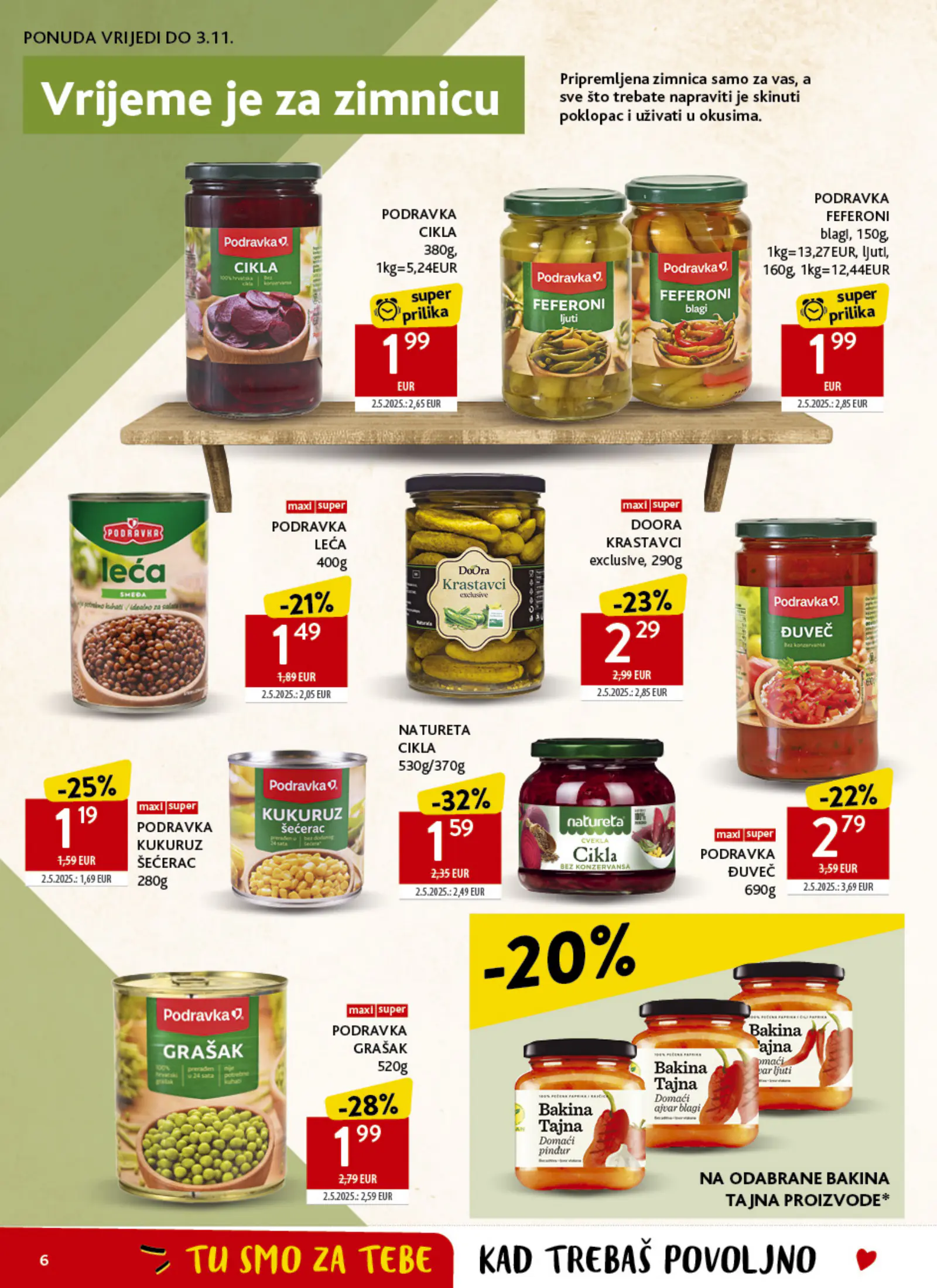 Konzum Horvátország Katalog, 6. oldal (okt. 21–27.)